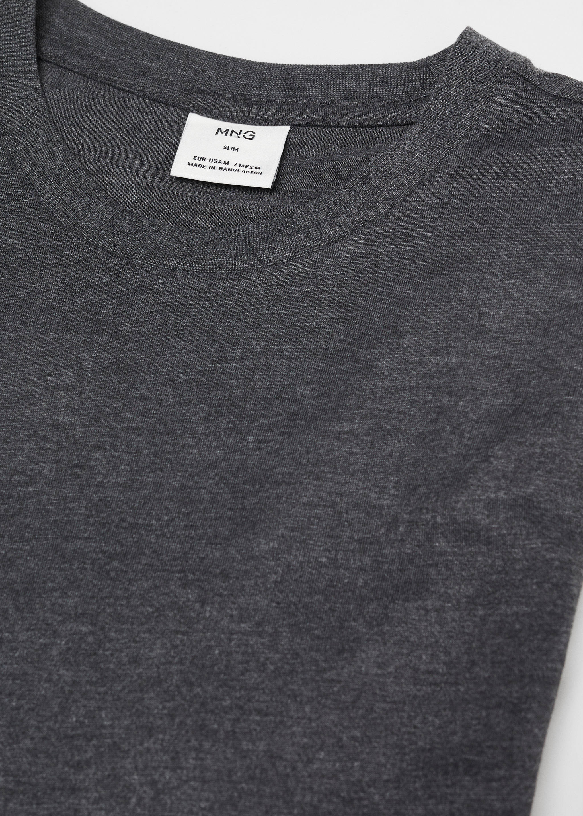 Essential cotton-blend T-shirt - Details of the article 8