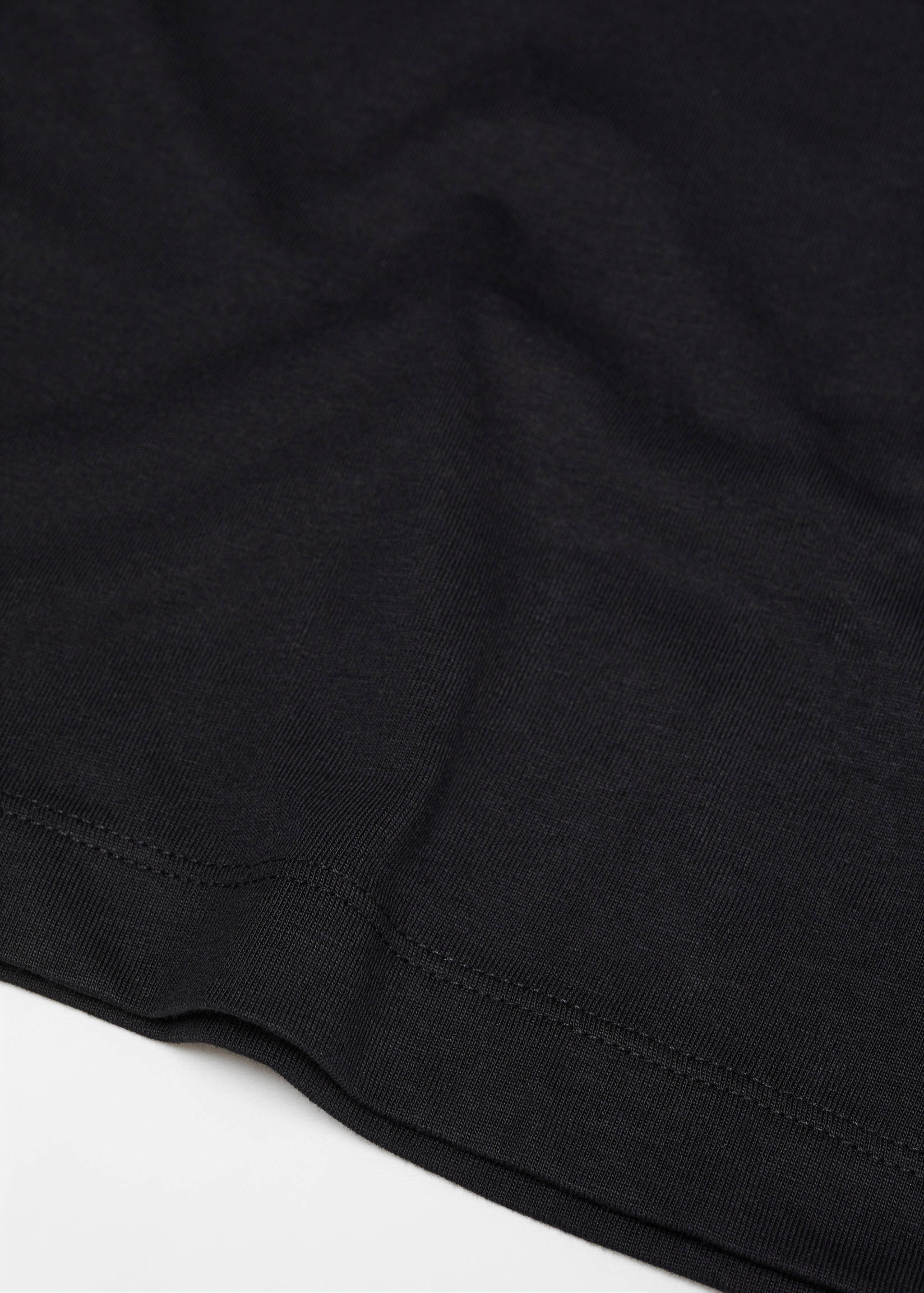 Essential cotton-blend T-shirt - Details of the article 8