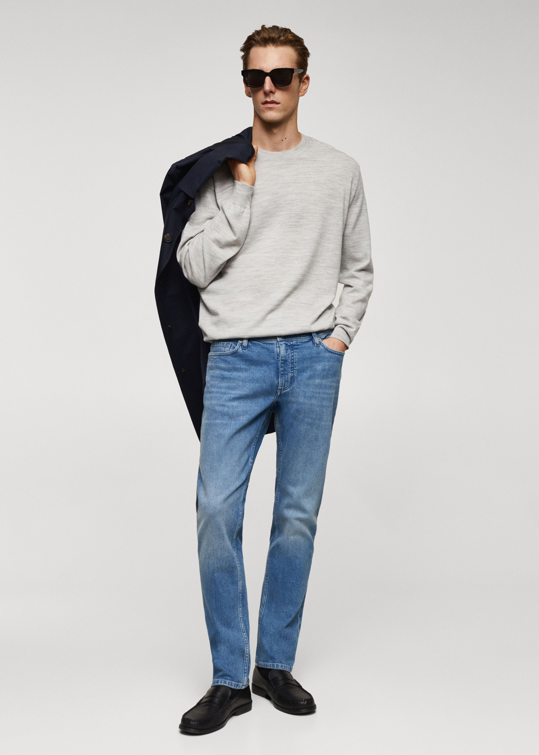 Dżinsy Jan slim fit - Plan ogólny