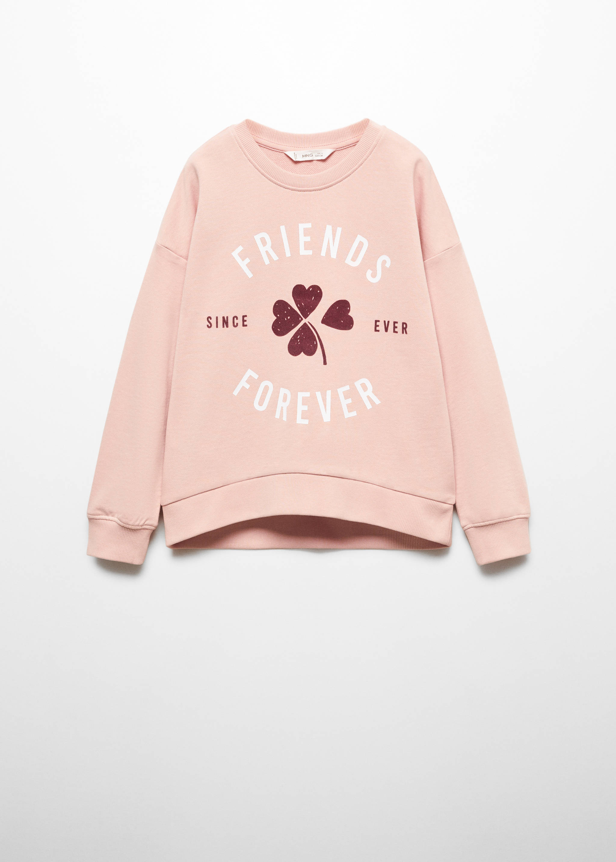 Baumwoll-Sweatshirt mit Schriftzug - Artikel ohne Model