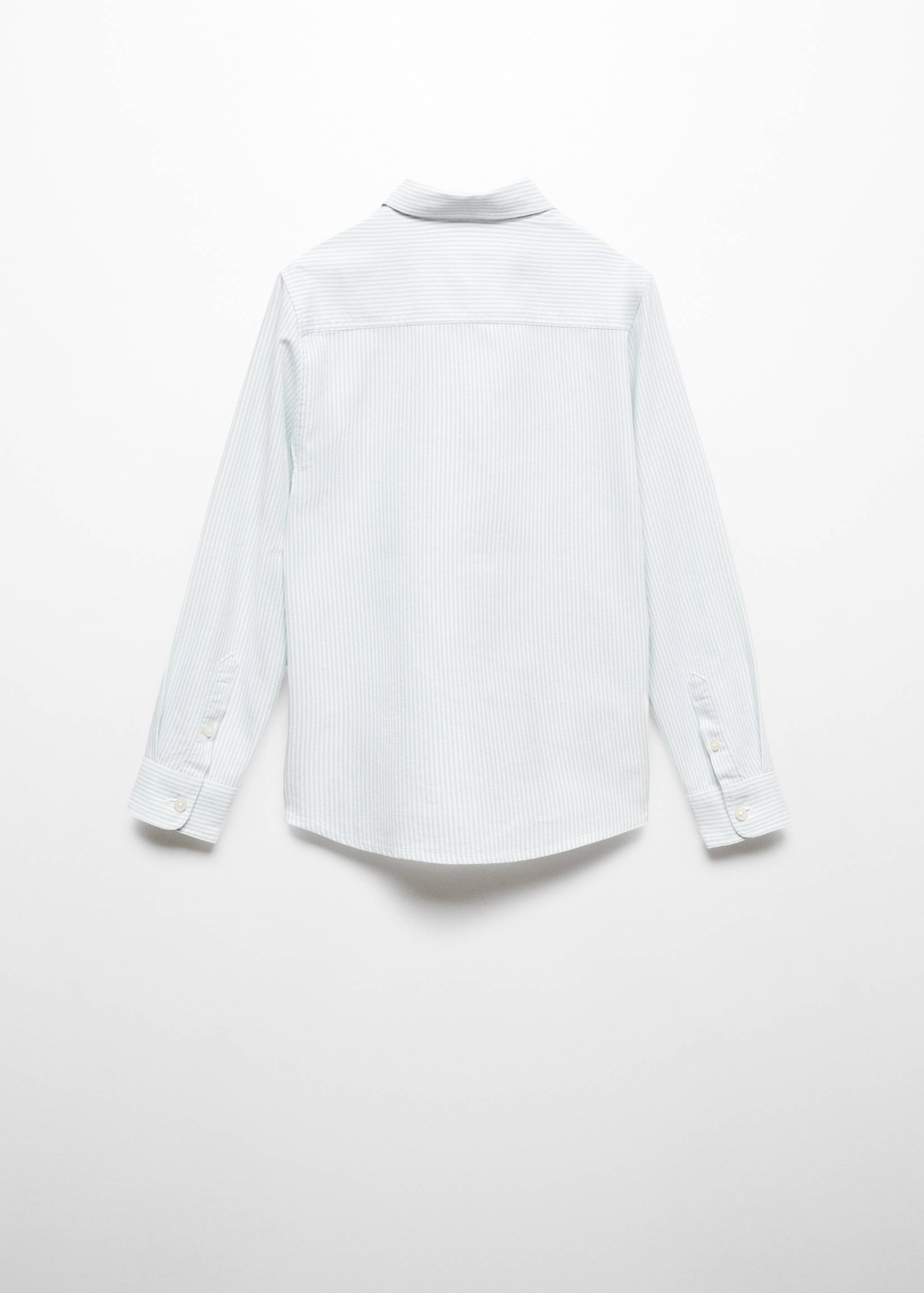 Camisa Oxford ratlles - Revers de l'article