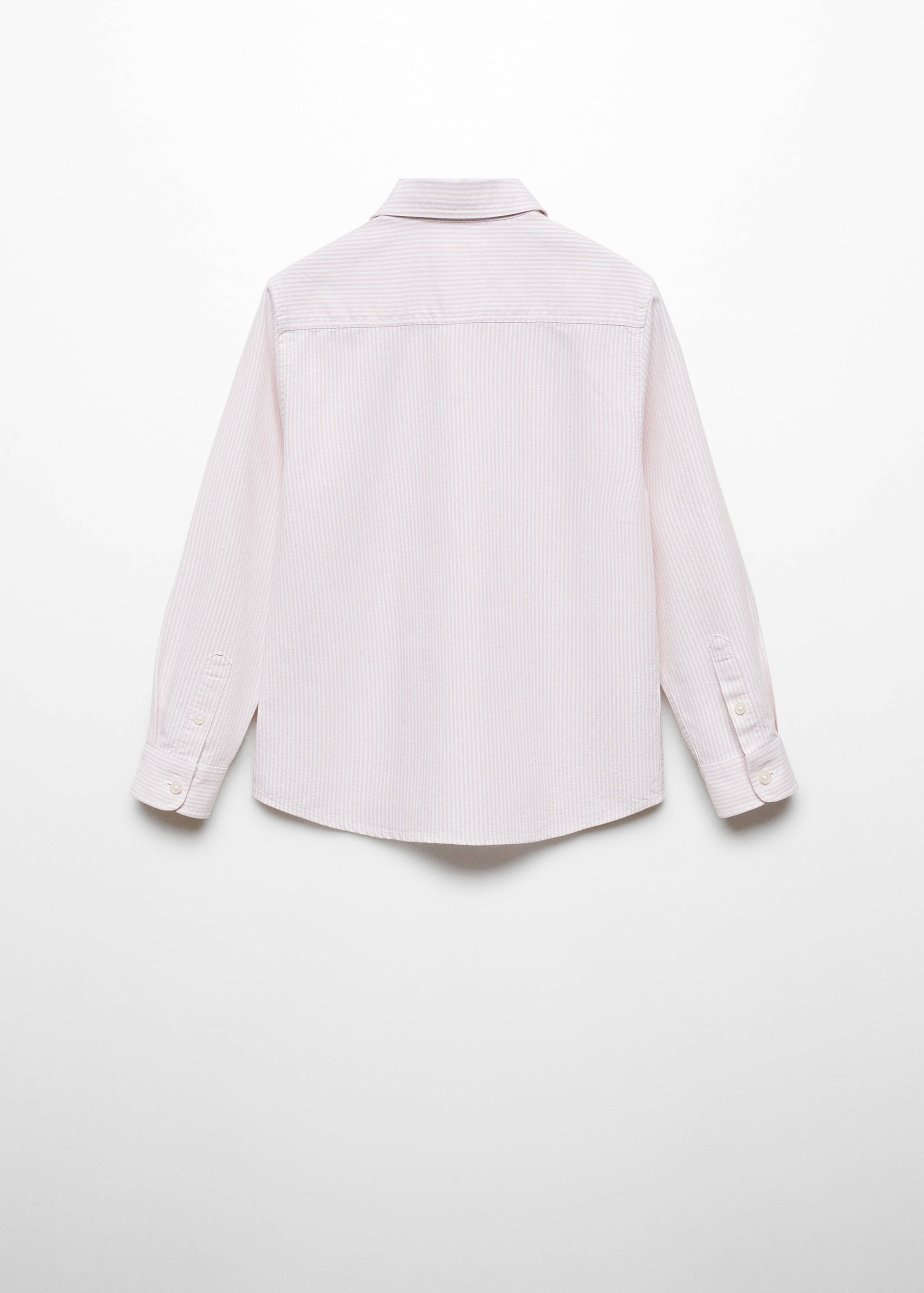 Striped Oxford shirt - Reverse of the article