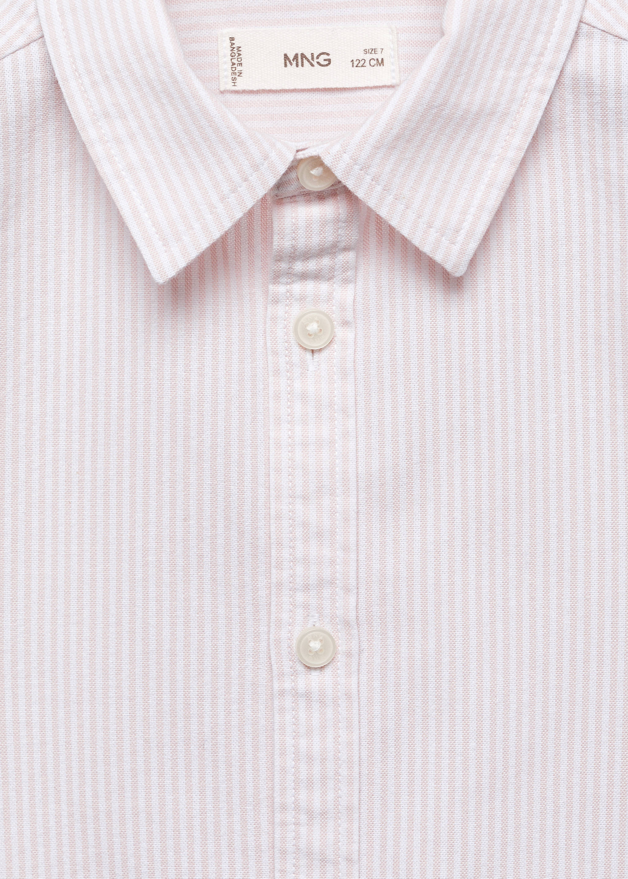 Striped Oxford shirt - Details of the article 8