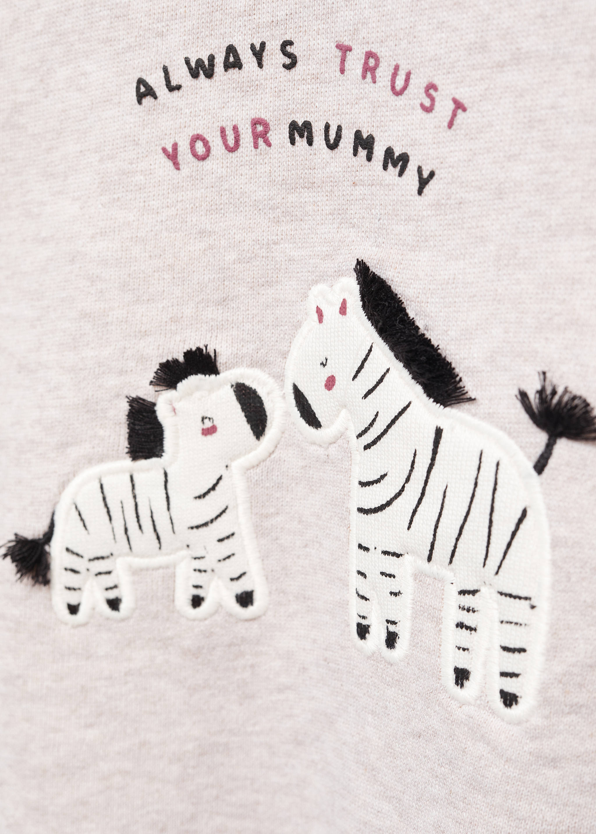 Printed cotton sweatshirt - Details of the article 0