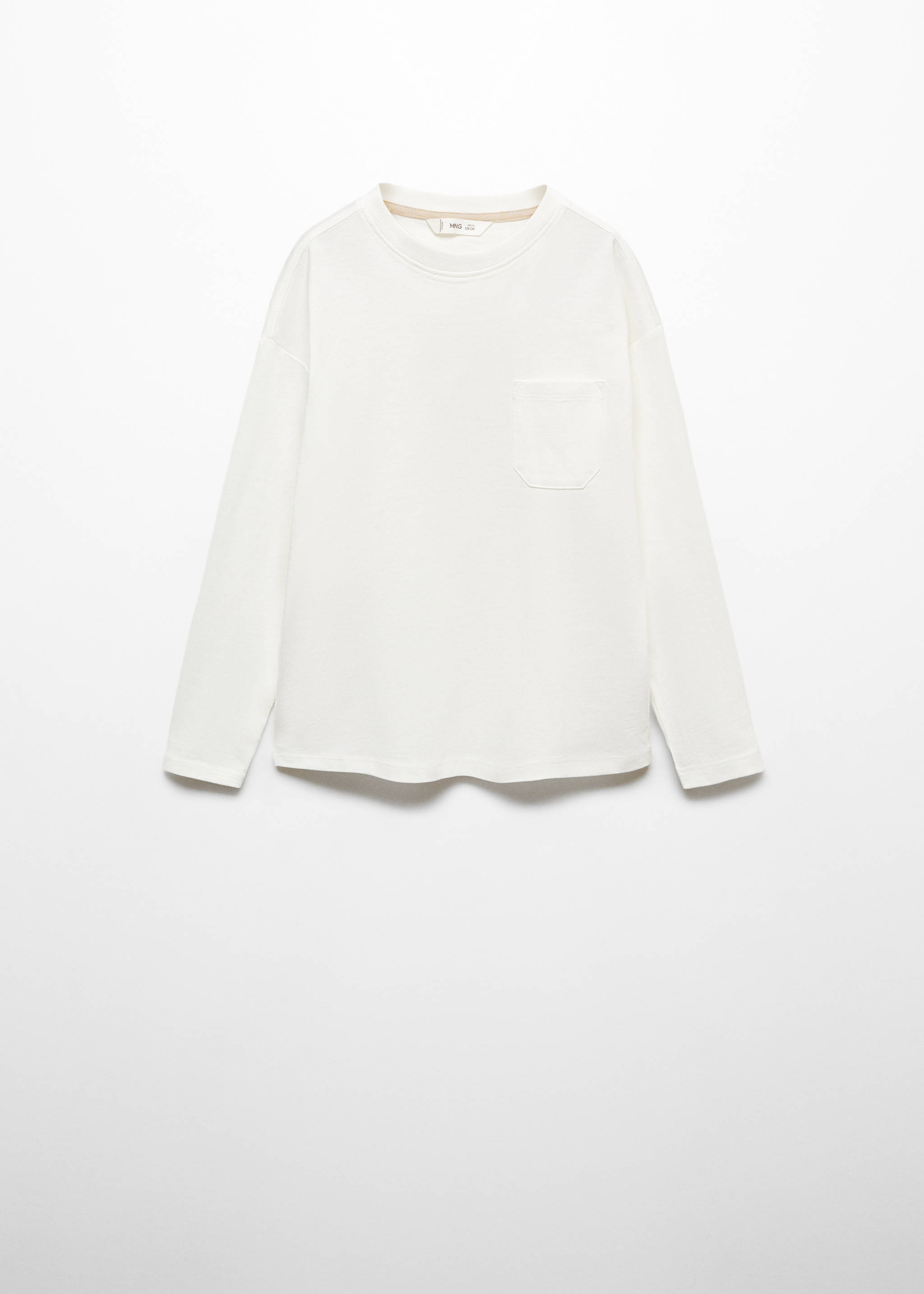 T-shirt coton manches longues - Article sans modèle