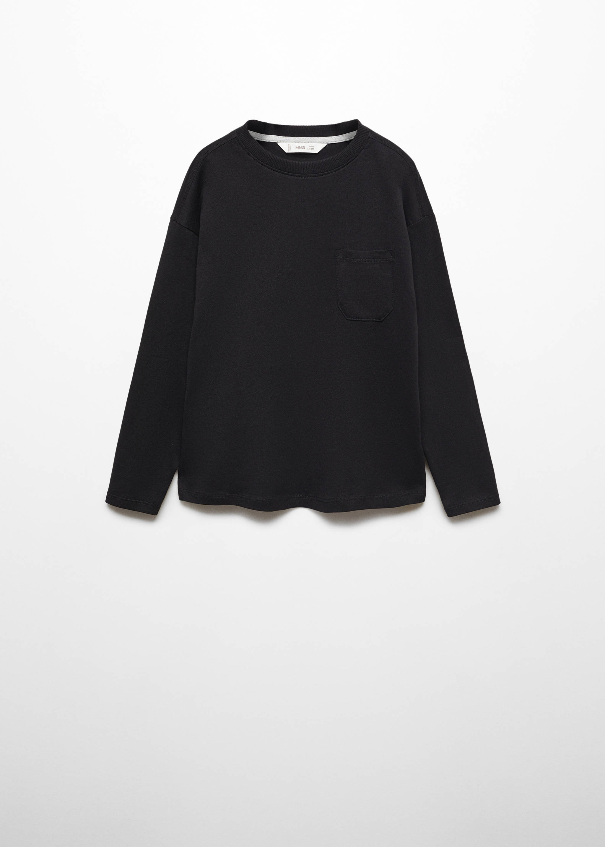 T-shirt coton manches longues - Article sans modèle