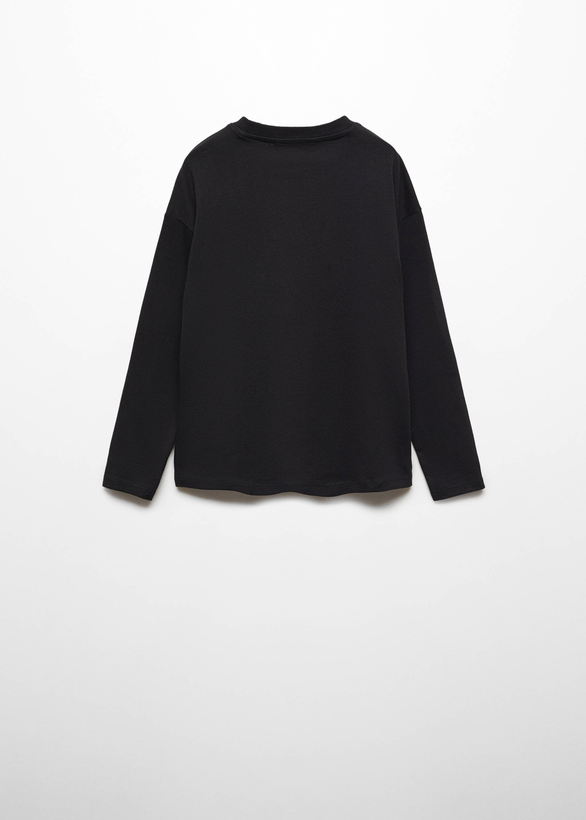 T-shirt coton manches longues - Verso de l’article