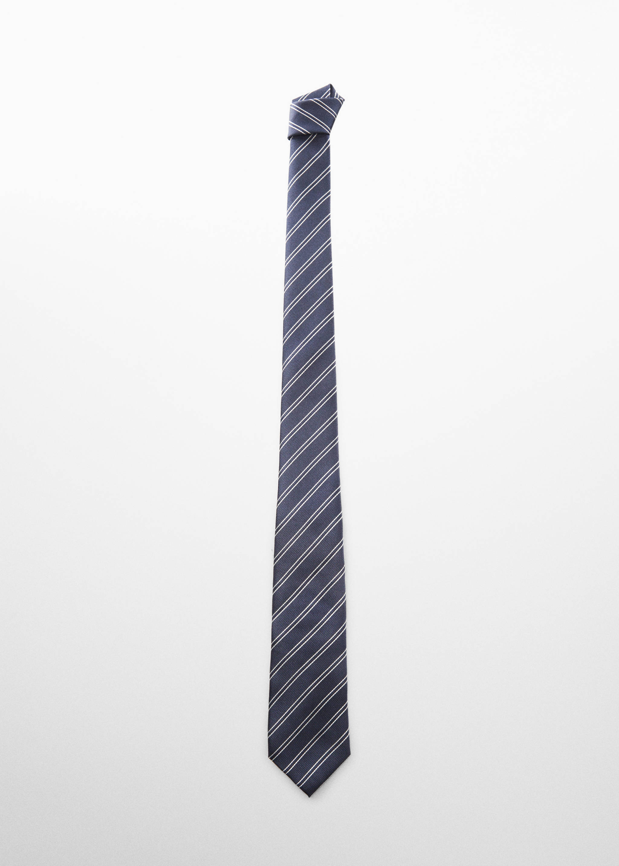 Stain-resistant striped tie - Article without model