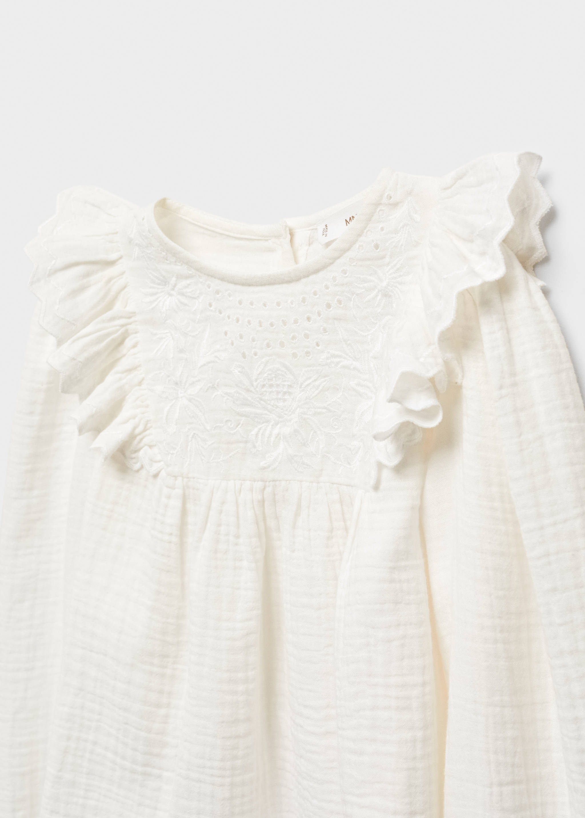 Blouse à plumetis volantée - Détail de l'article 8