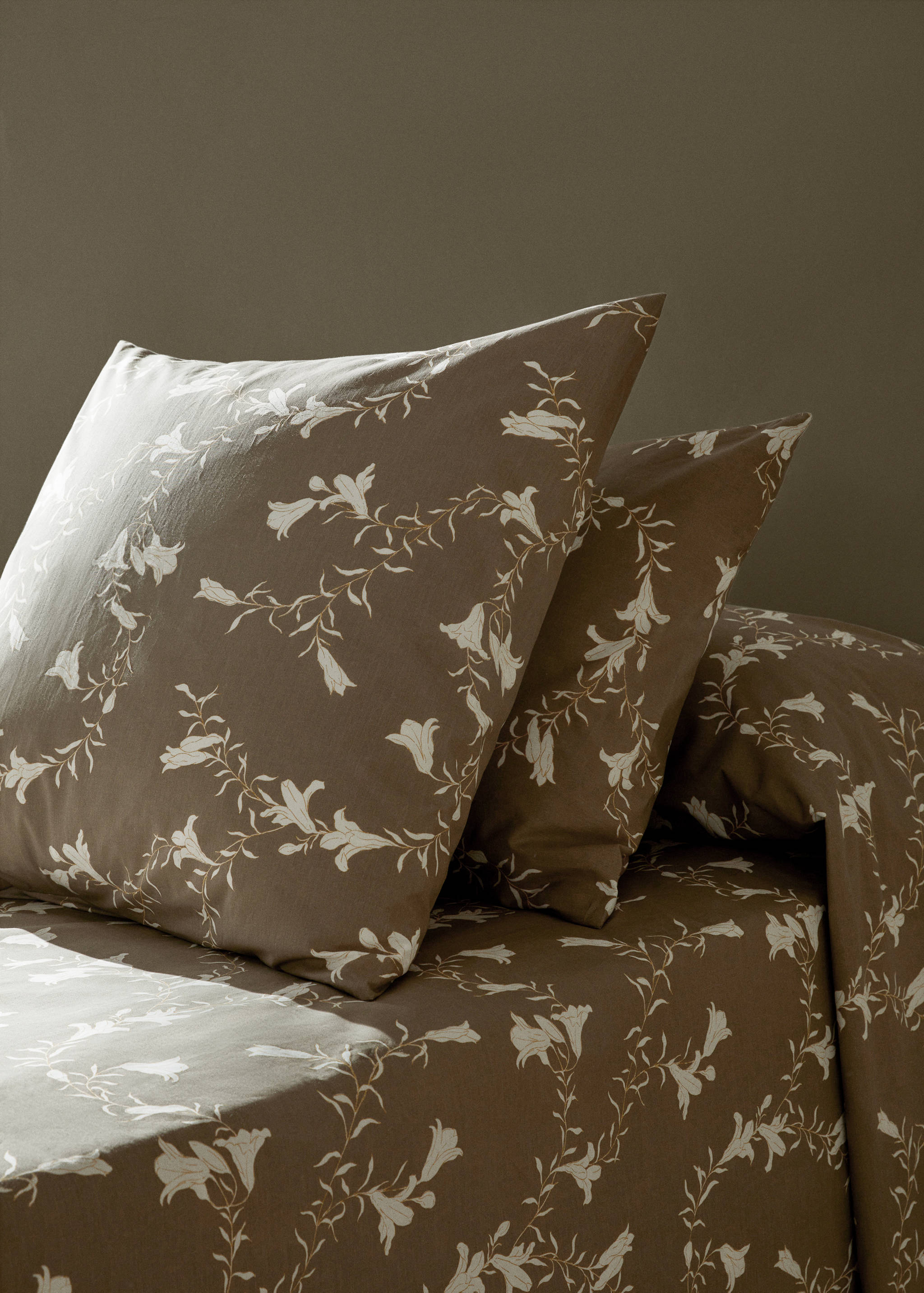 Taie d'oreiller en imprimé fleuri 50x75 cm (Lot de 2) - Plan général