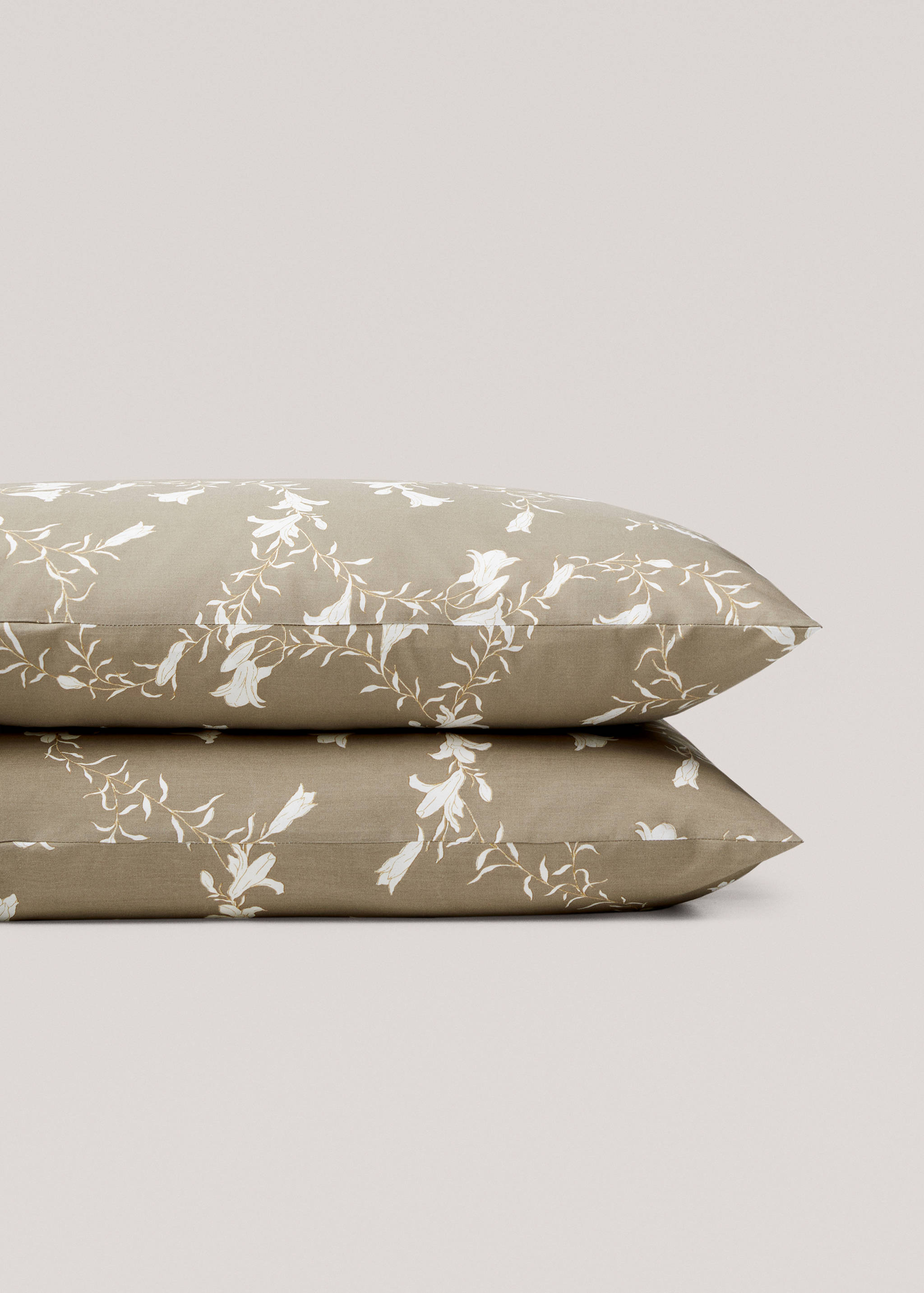 Taie d'oreiller en imprimé fleuri 50x75 cm (Lot de 2) - Détail de l'article 1