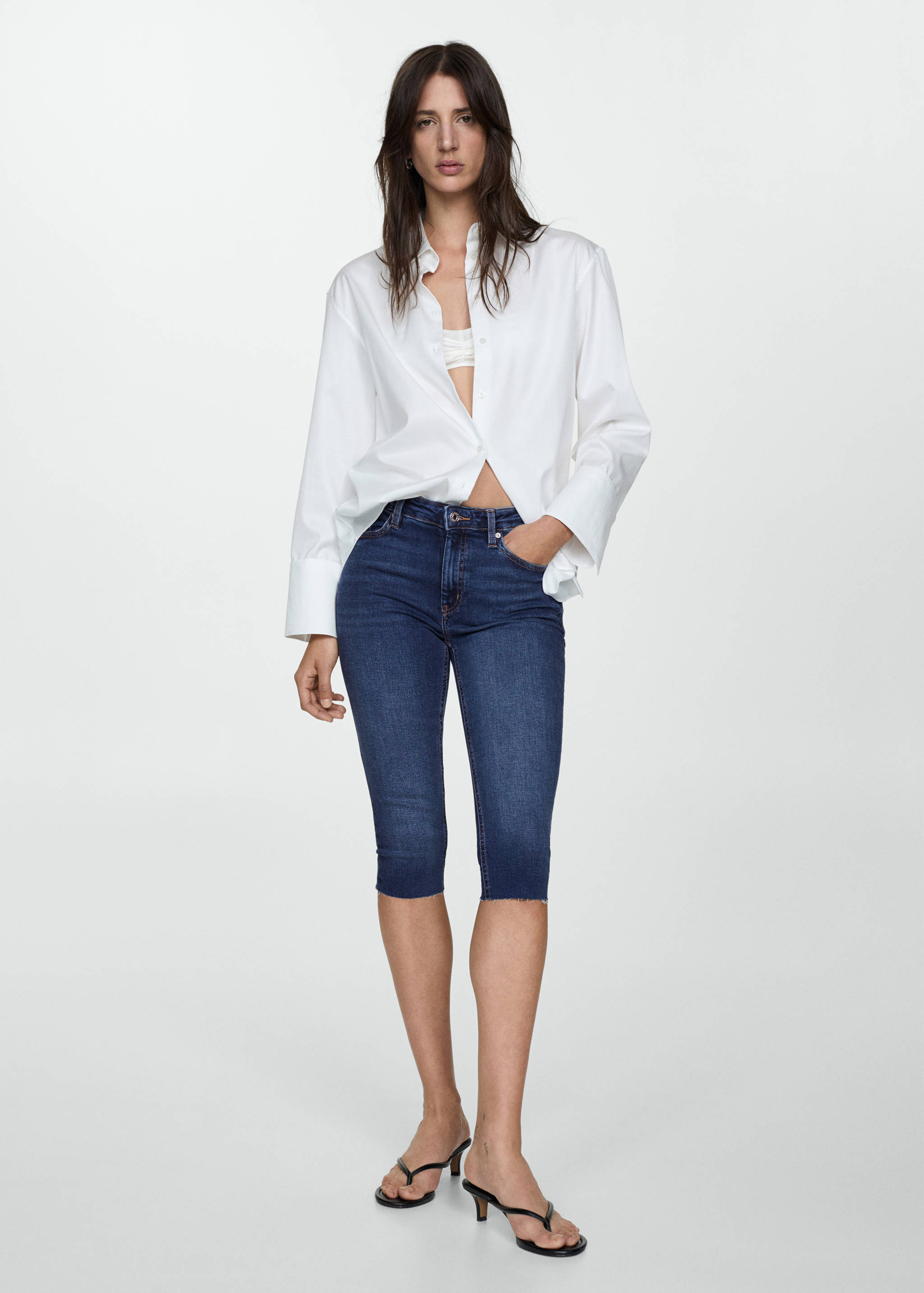 Capri slim-fit jeans - General plane