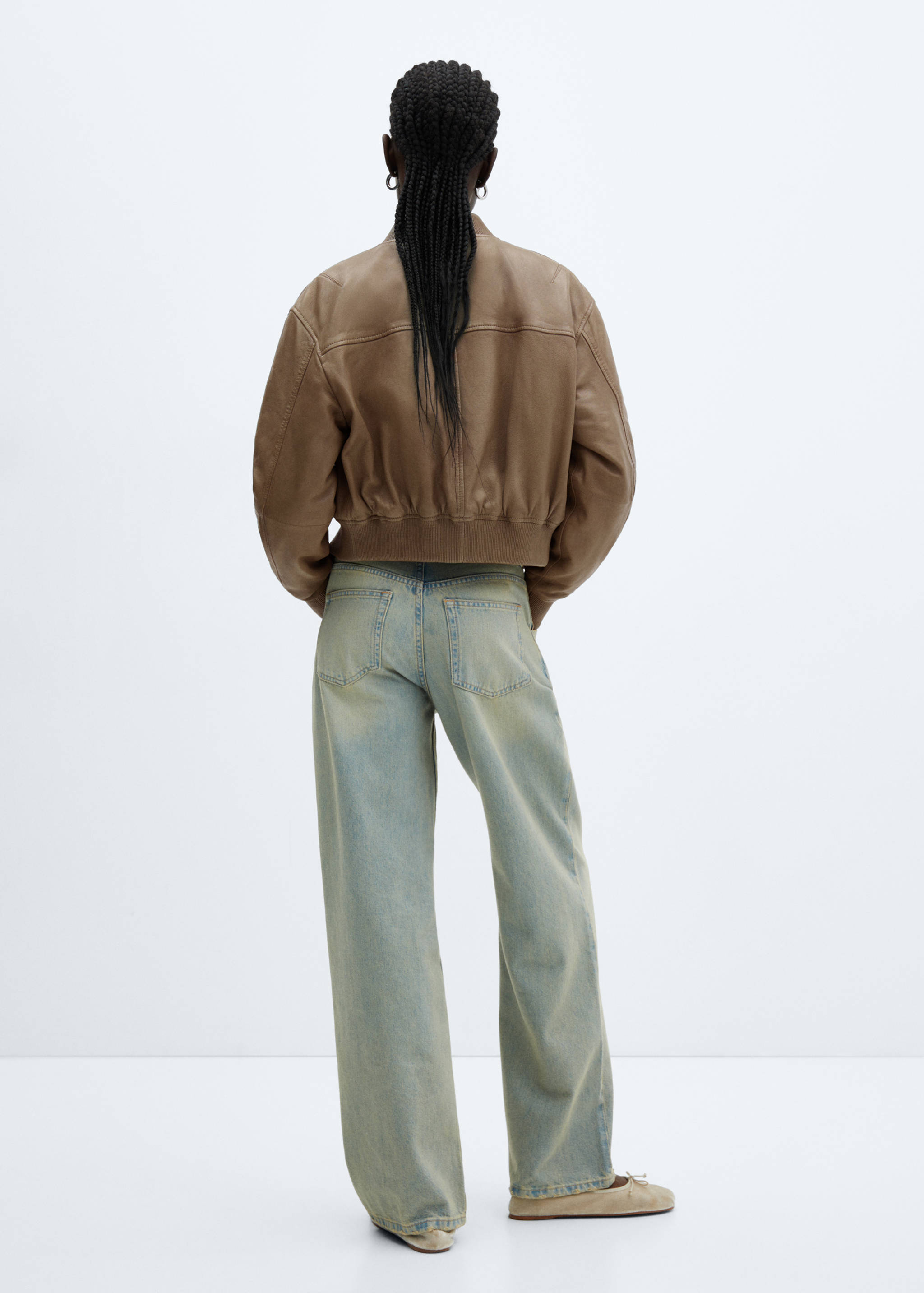 Caçadora bomber pell - Revers de l'article