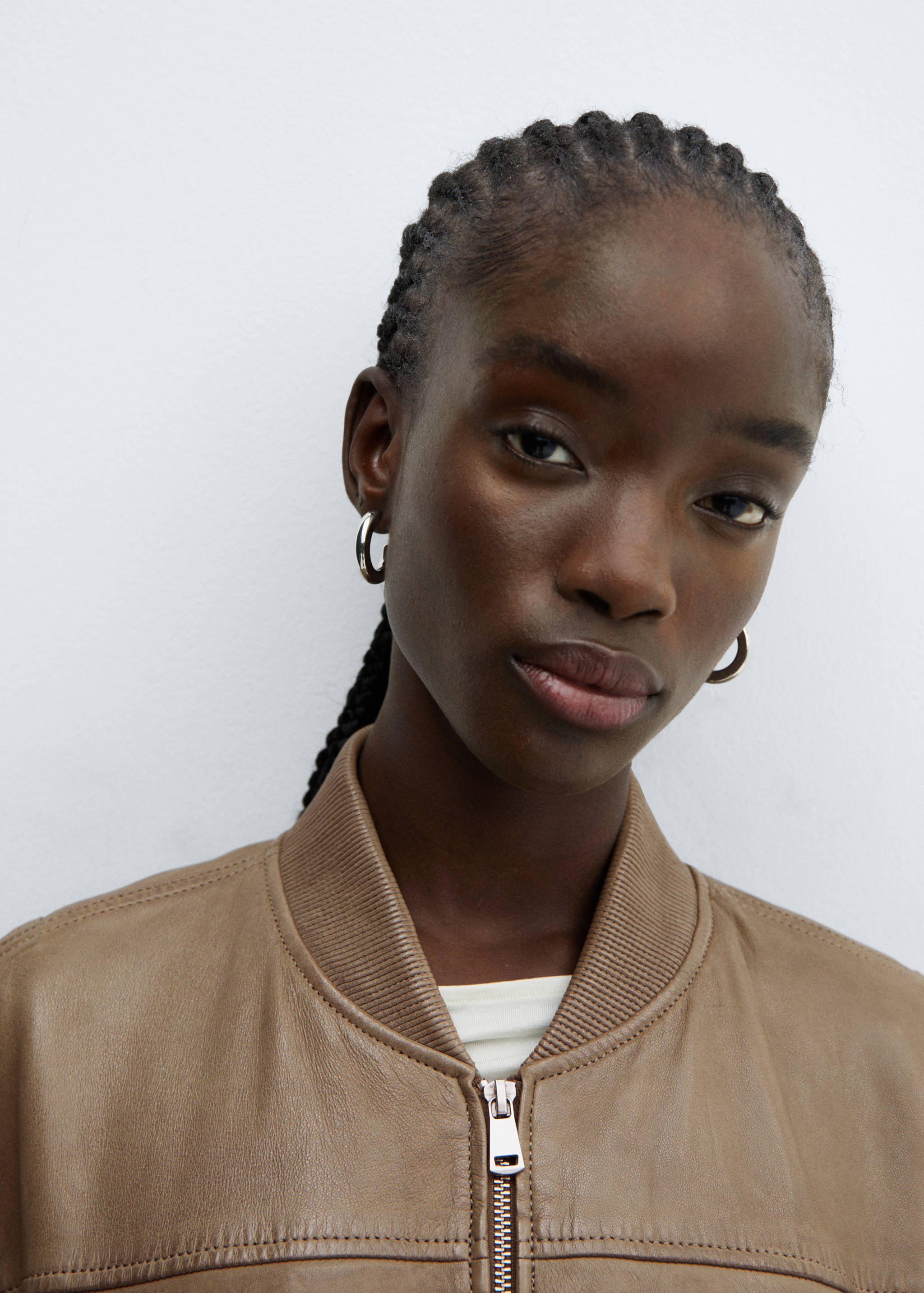 Caçadora bomber pell - Detall de l'article 1