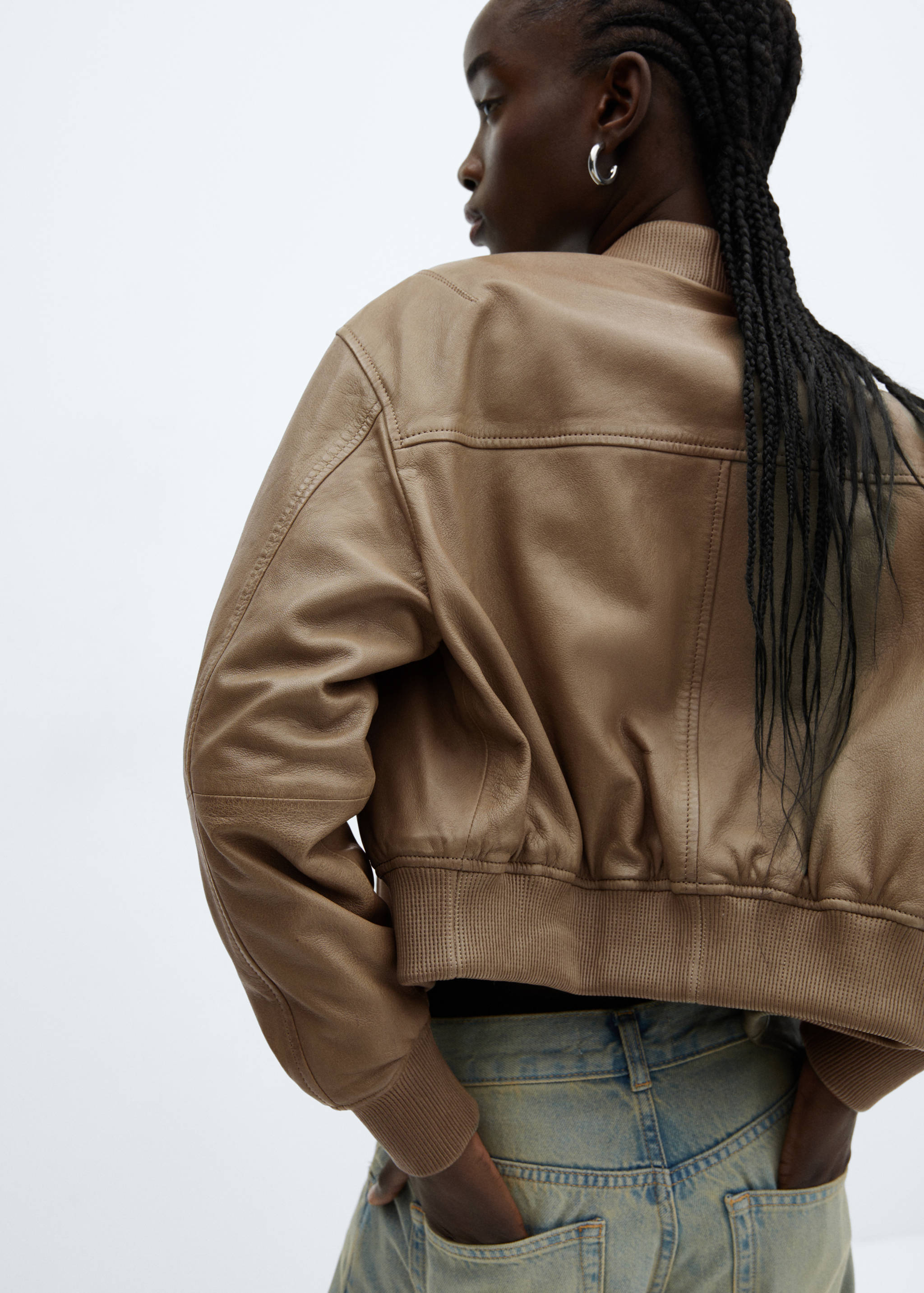 Caçadora bomber pell - Detall de l'article 6