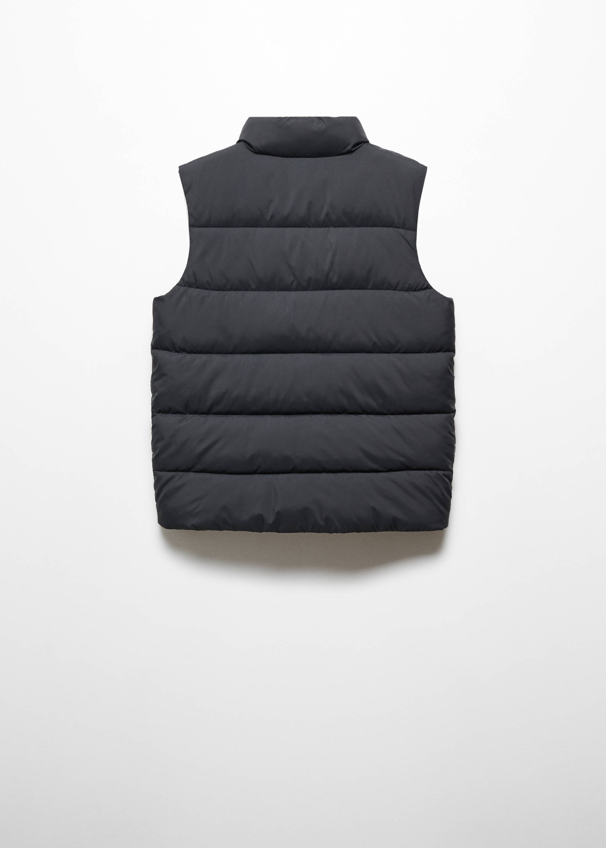 Quilted gilet - Reverse of the article