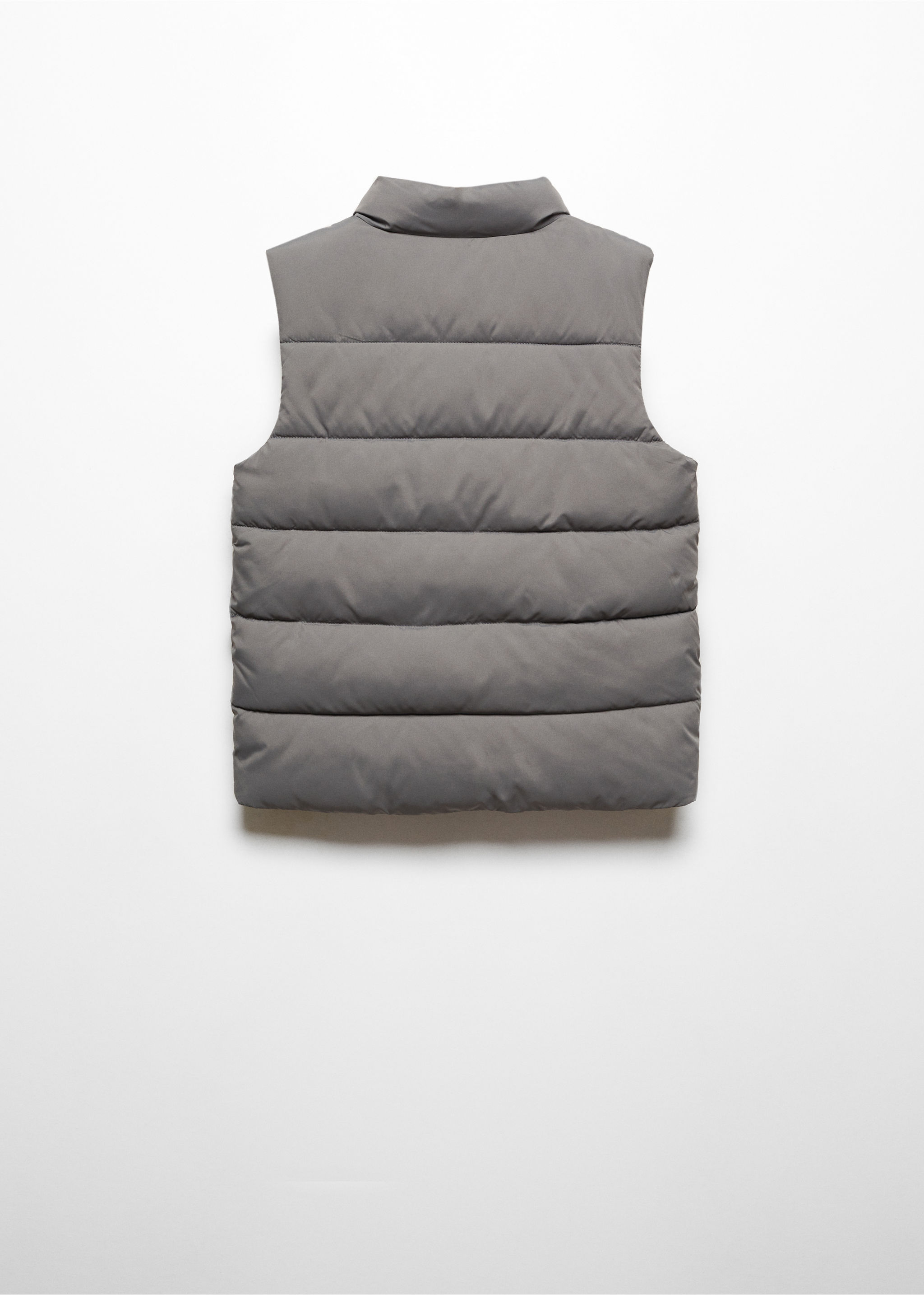 Quilted gilet - Reverse of the article