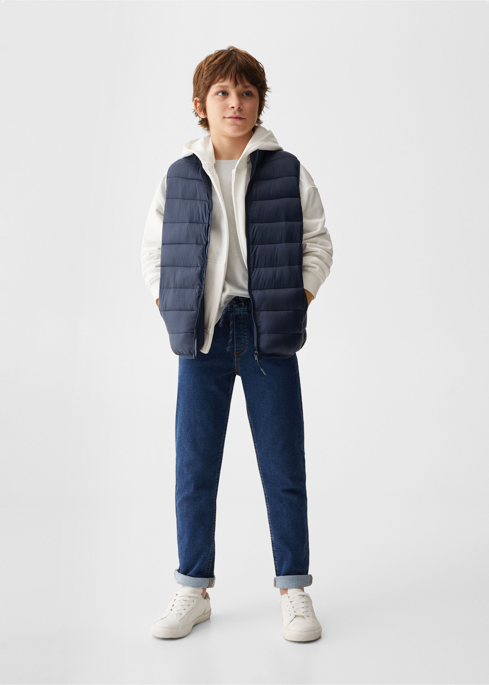 Quilted gilet - General plane