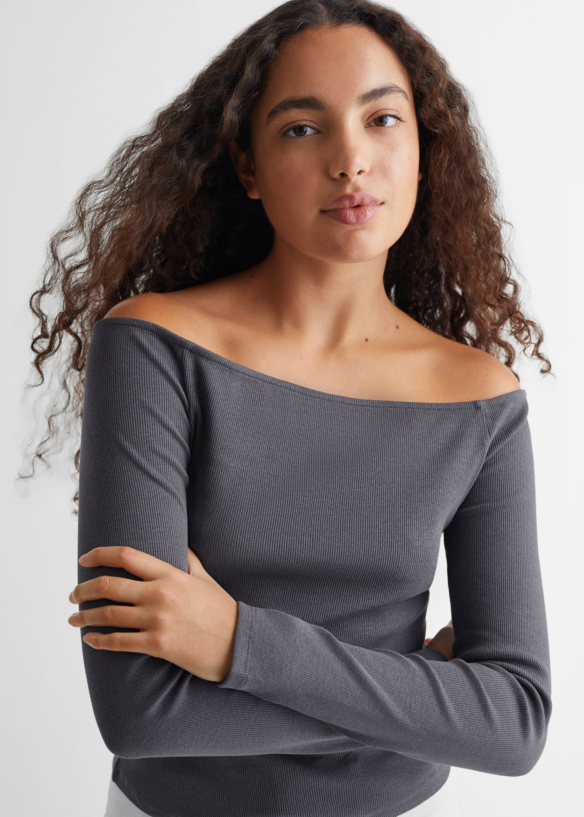 Samarreta canalé espatlles descobertes - Detall de l'article 1