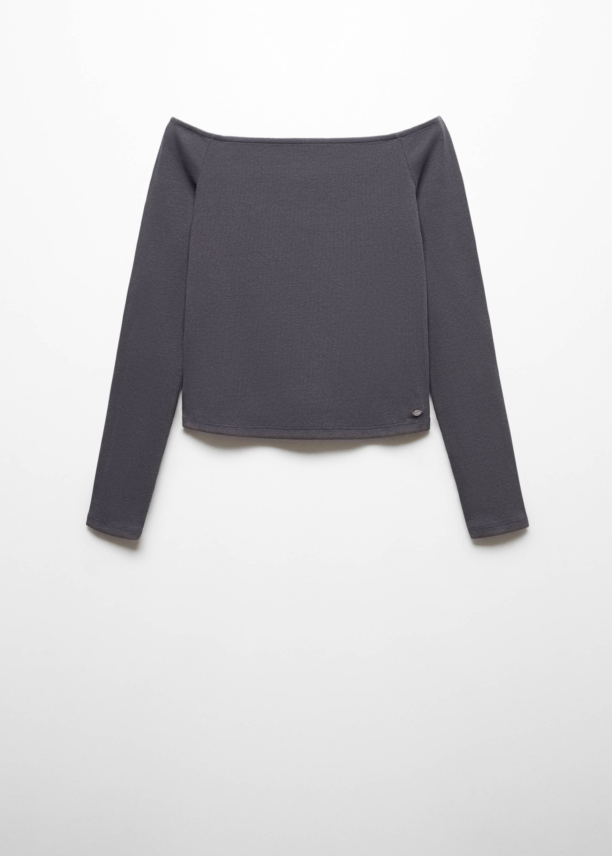 Samarreta canalé espatlles descobertes - Article sense model