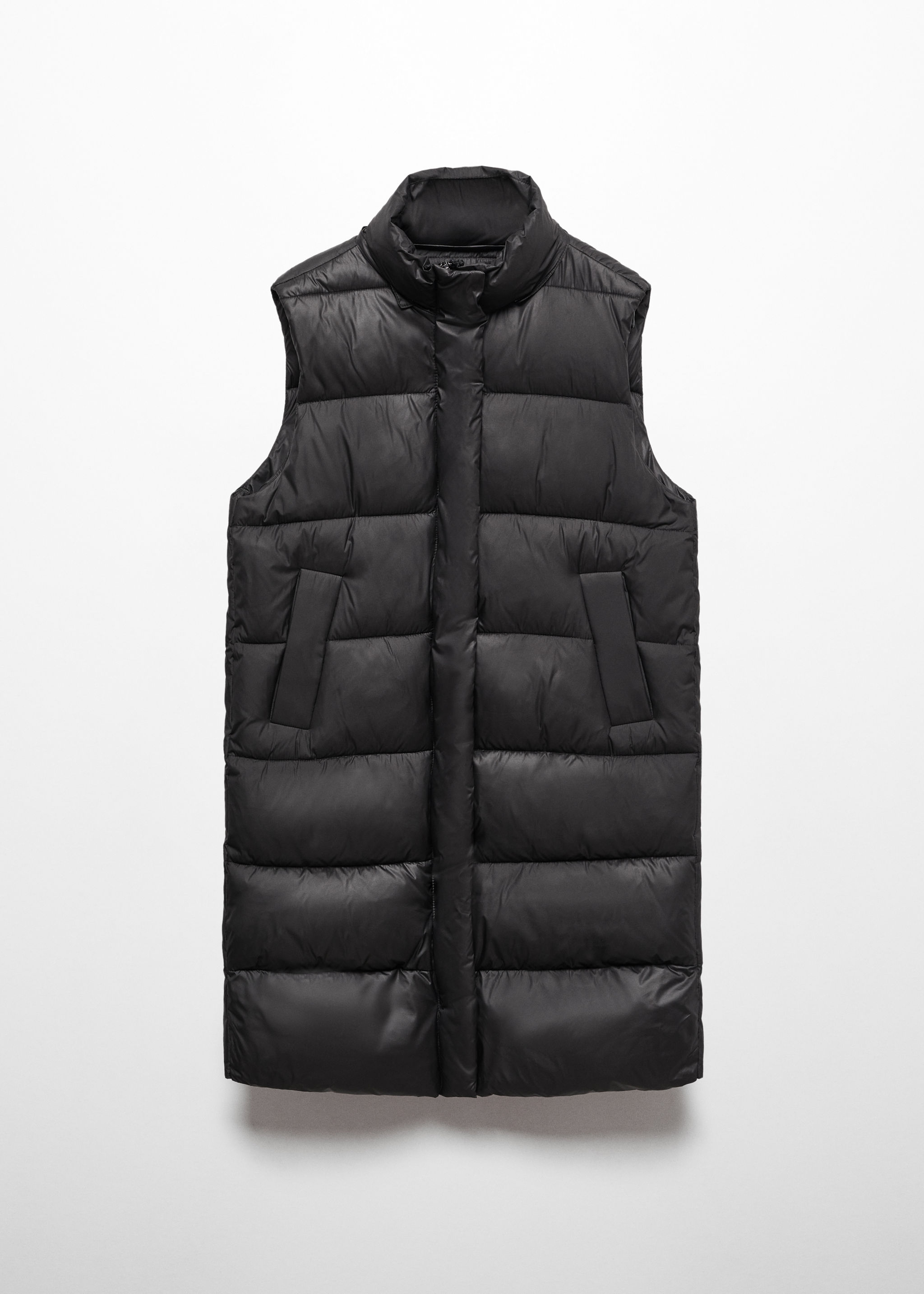 Quilted gilet with hood - Women | MANGO OUTLET USA Quilted gilet with hood - Women | MANGO OUTLET USA