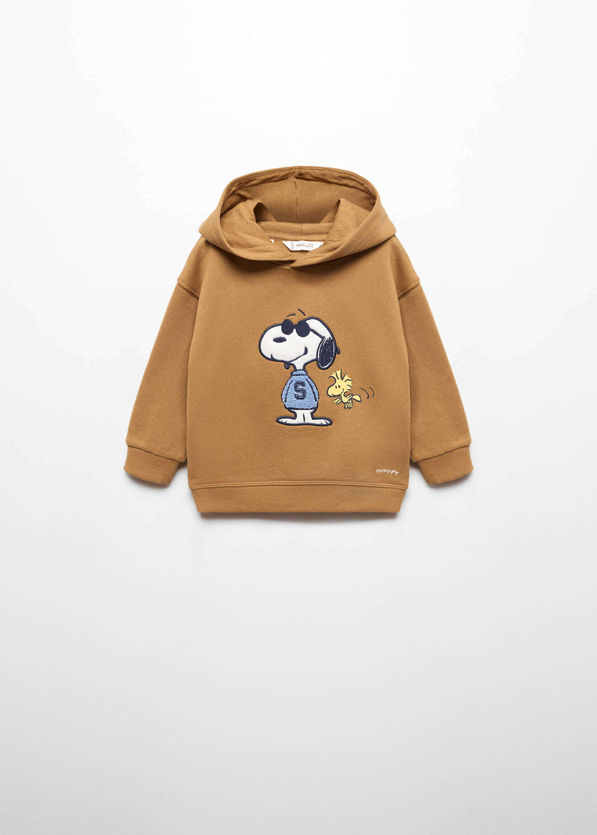 Texturiertes Sweatshirt Snoopy - Artikel ohne Model