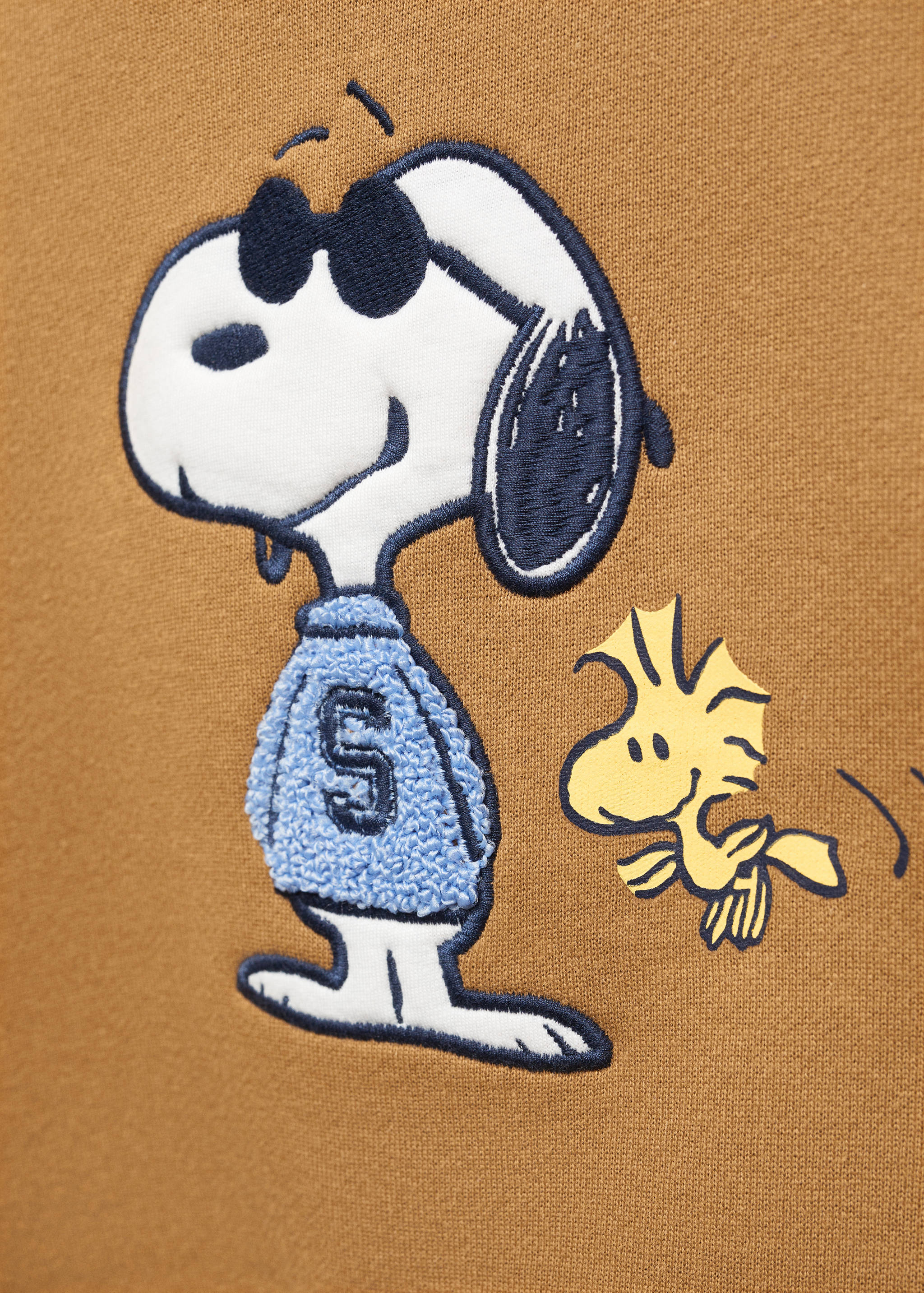 Texturiertes Sweatshirt Snoopy - Detail des Artikels 8