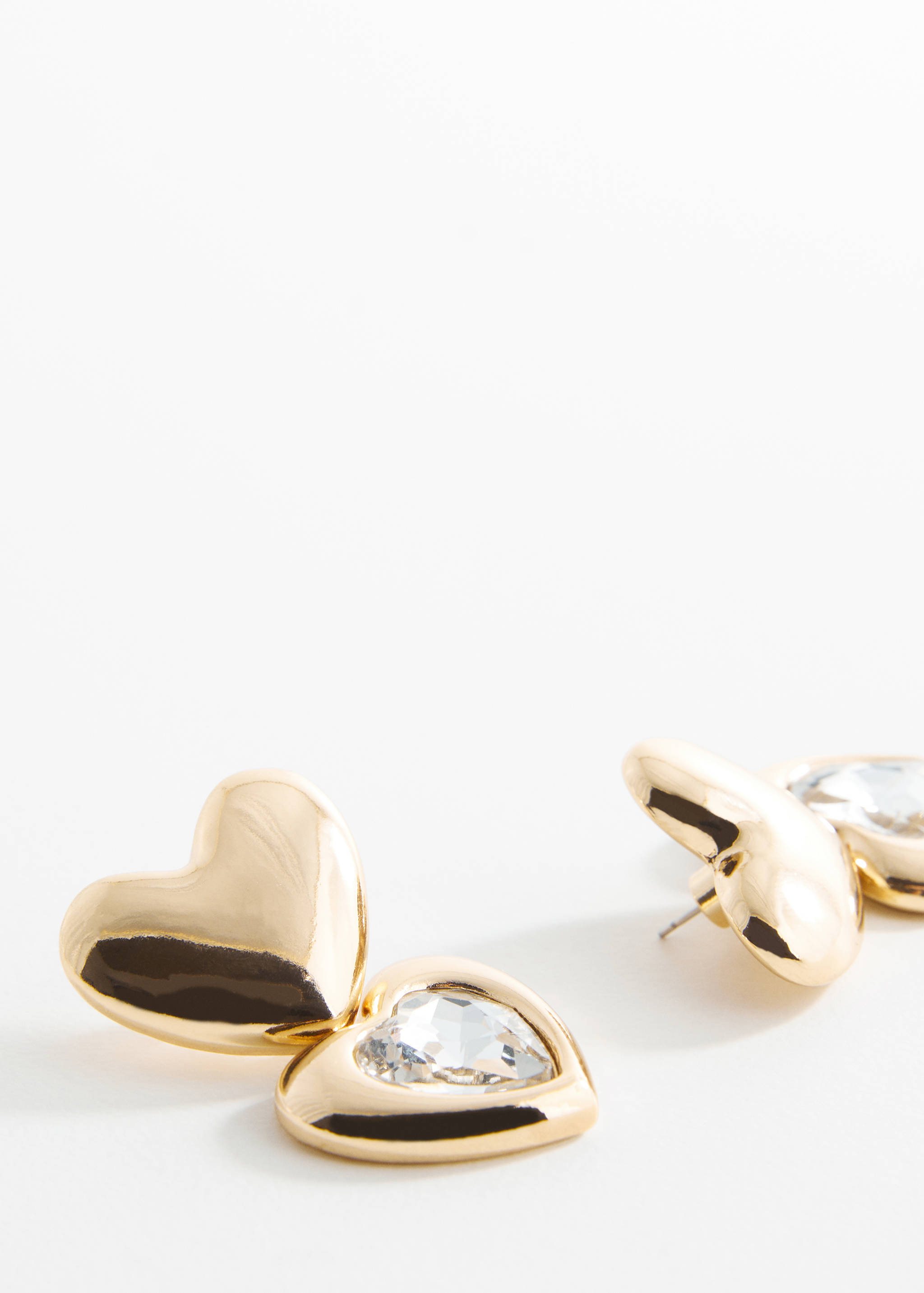 Kristall-Herz-Ohrringe - Detail des Artikels 1