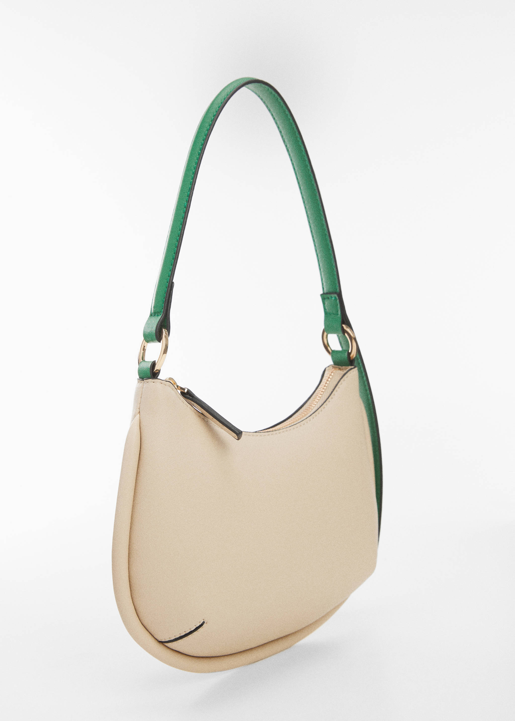Two-tone shoulder bag - Medium plane
