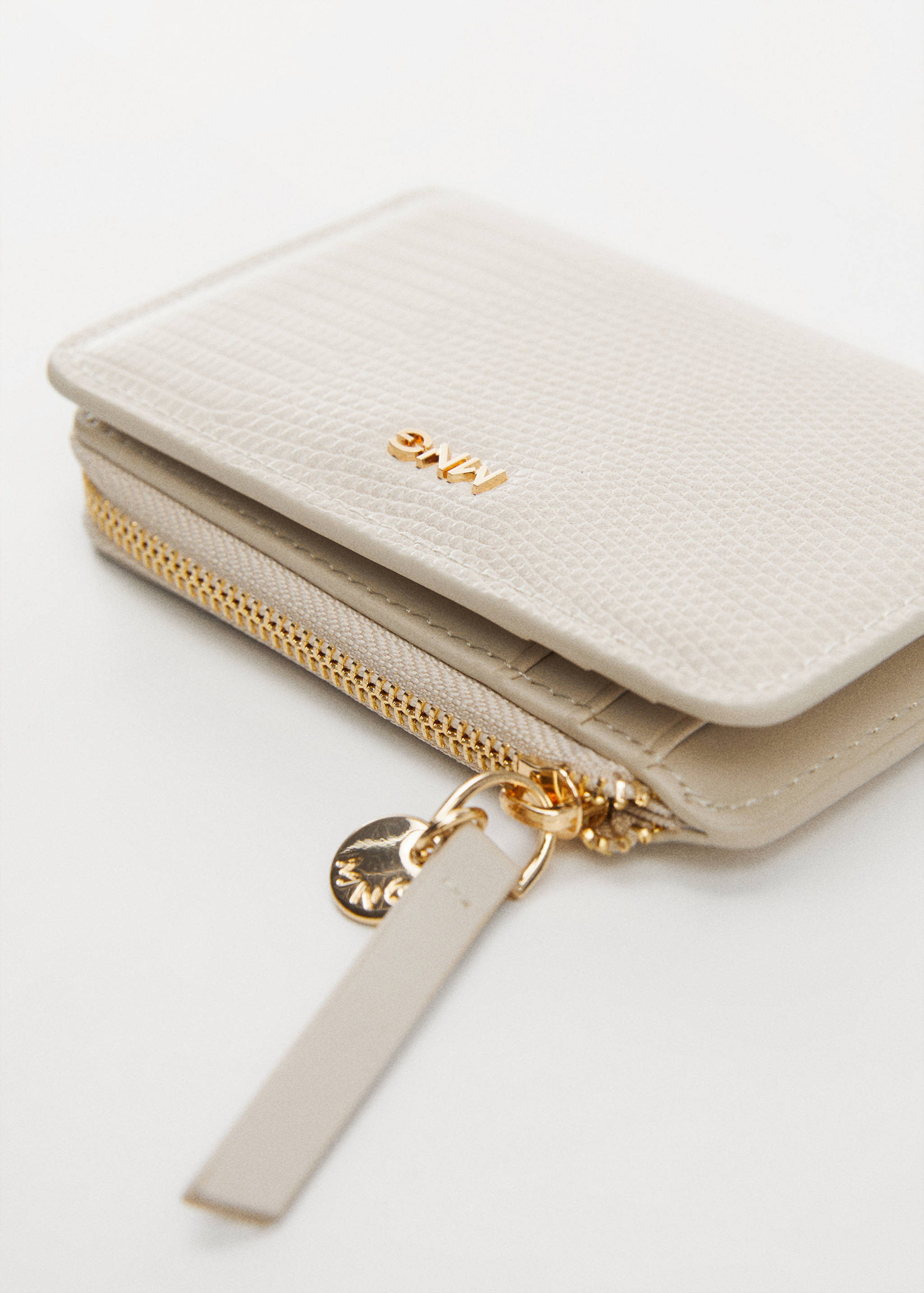 Geldbörse mit Schlangenledereffekt - Mittlere Ansicht