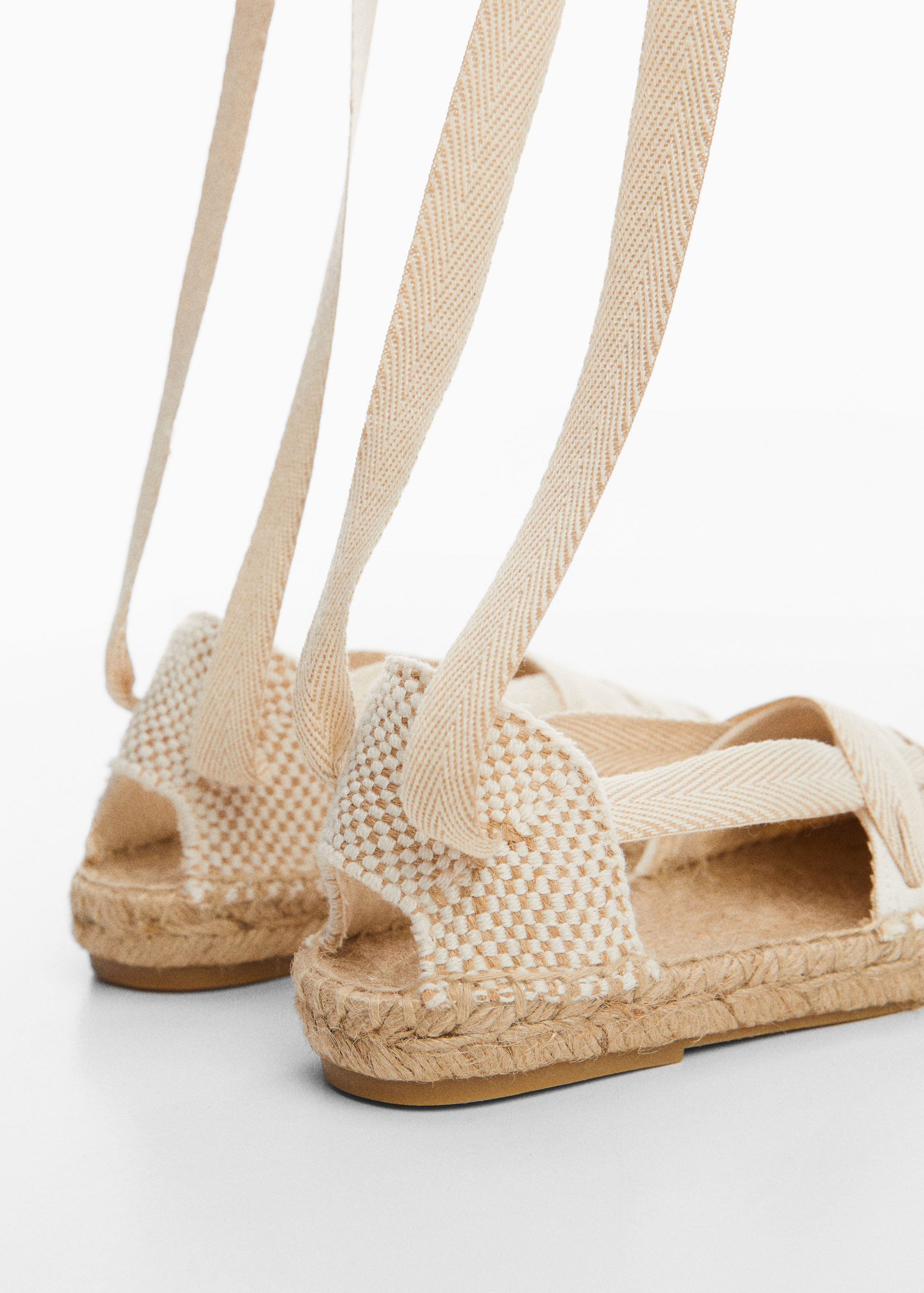 Espadrilles mit Schleifen - Detail des Artikels 1