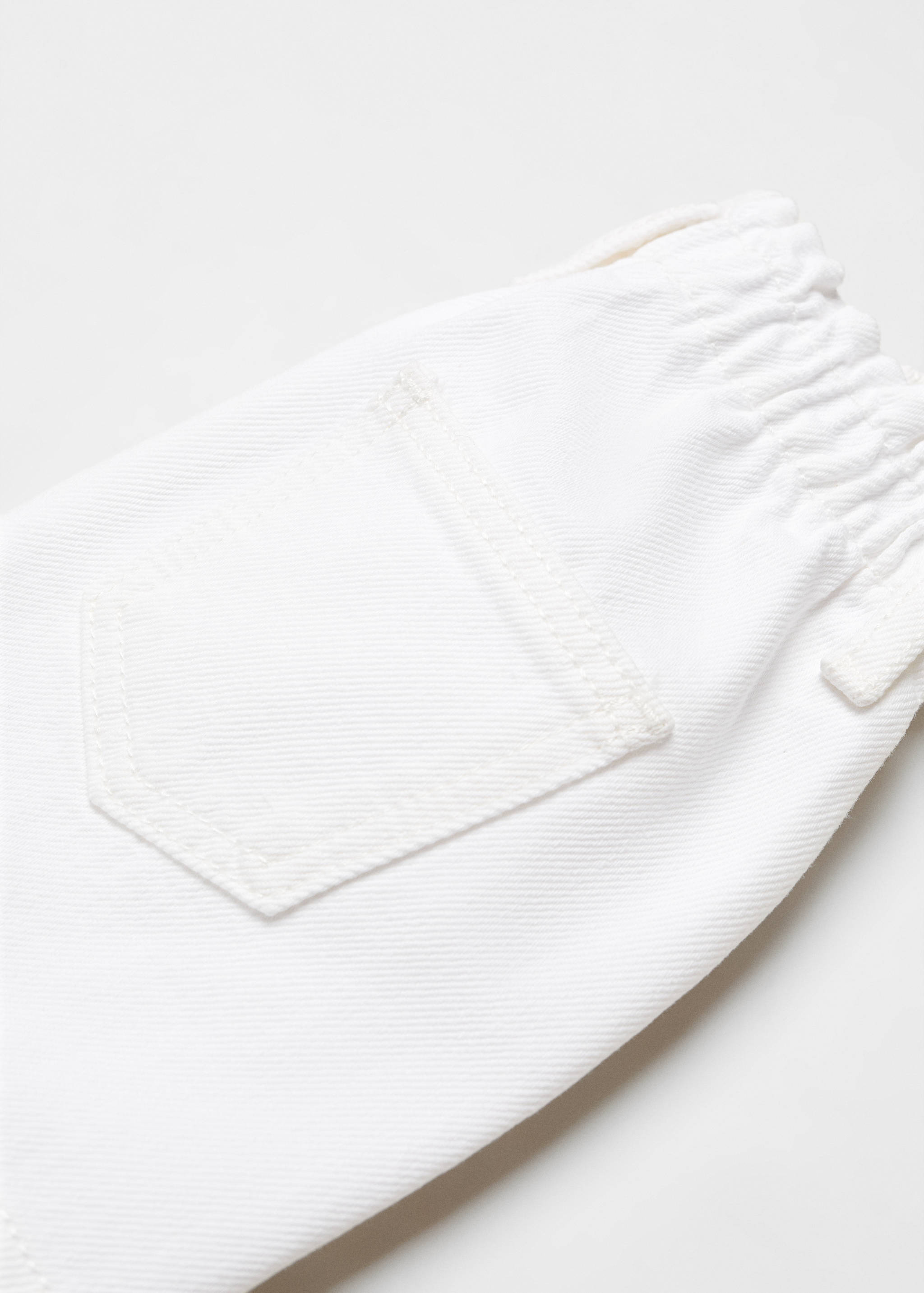 Paperbag denim skirt - Details of the article 0