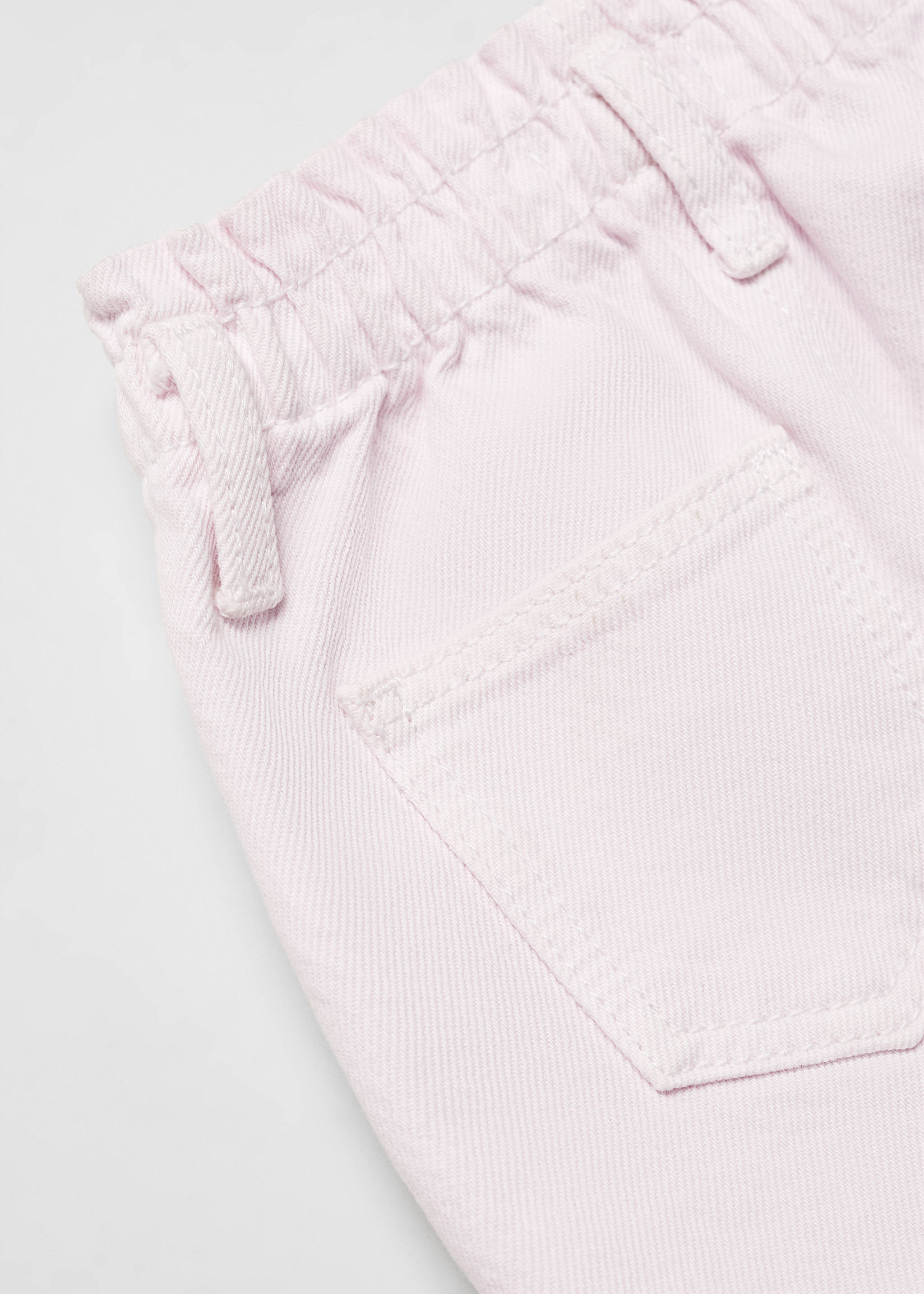 Paperbag denim skirt - Details of the article 0