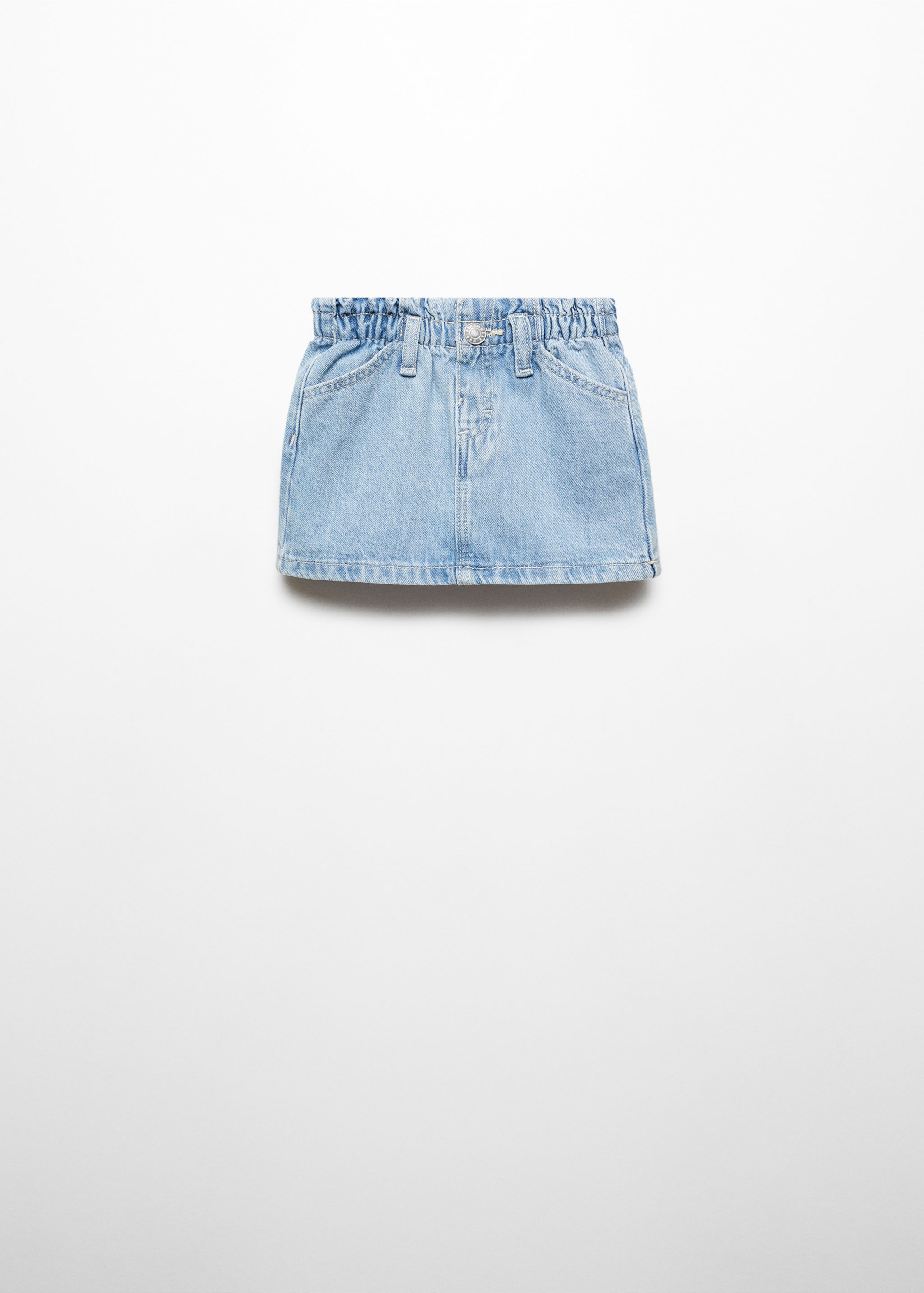 Denim paperbag rok - Artikel zonder model