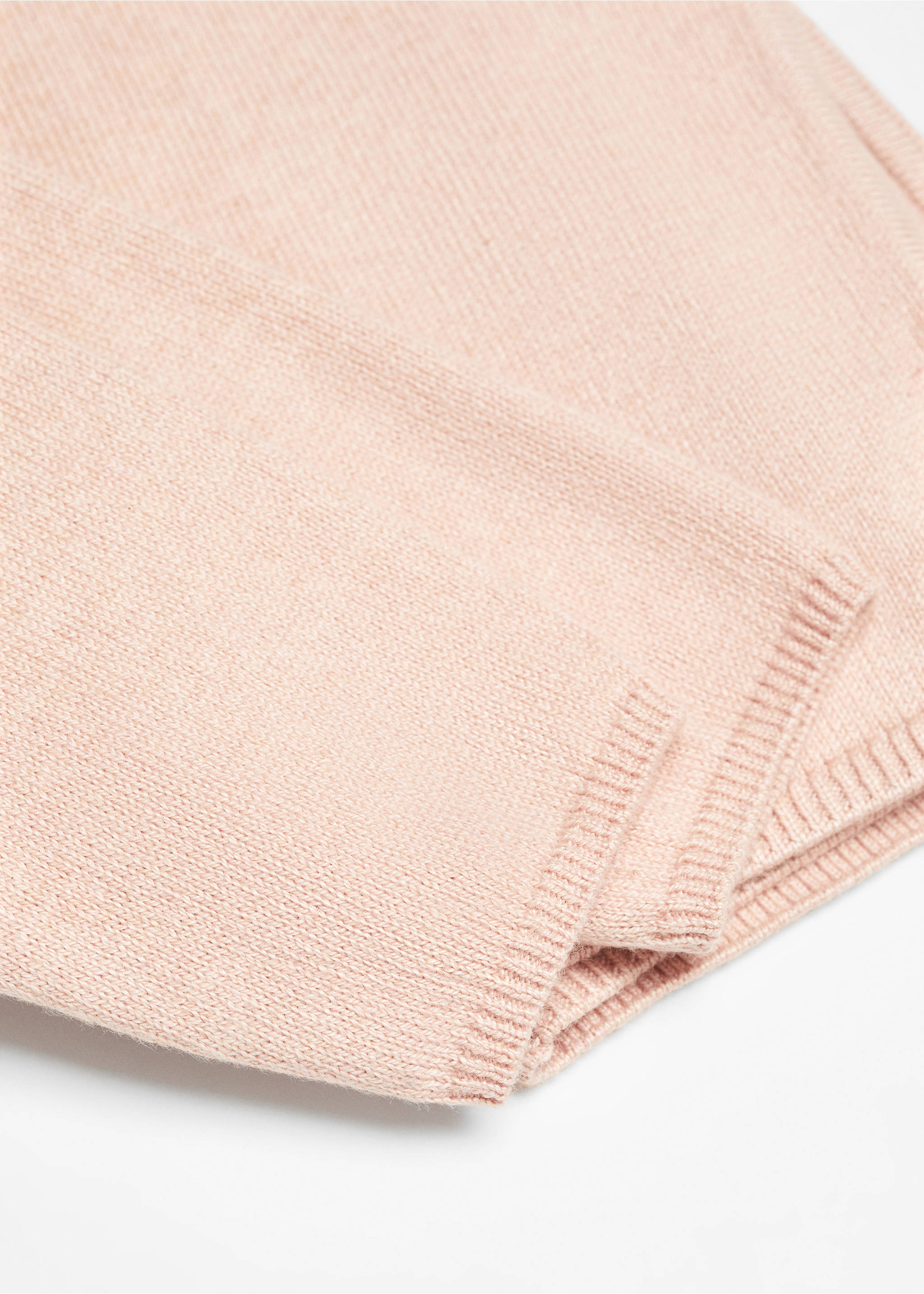 Cotton-blend cardigan - Details of the article 0, Pink. Ref: 67043691-00.