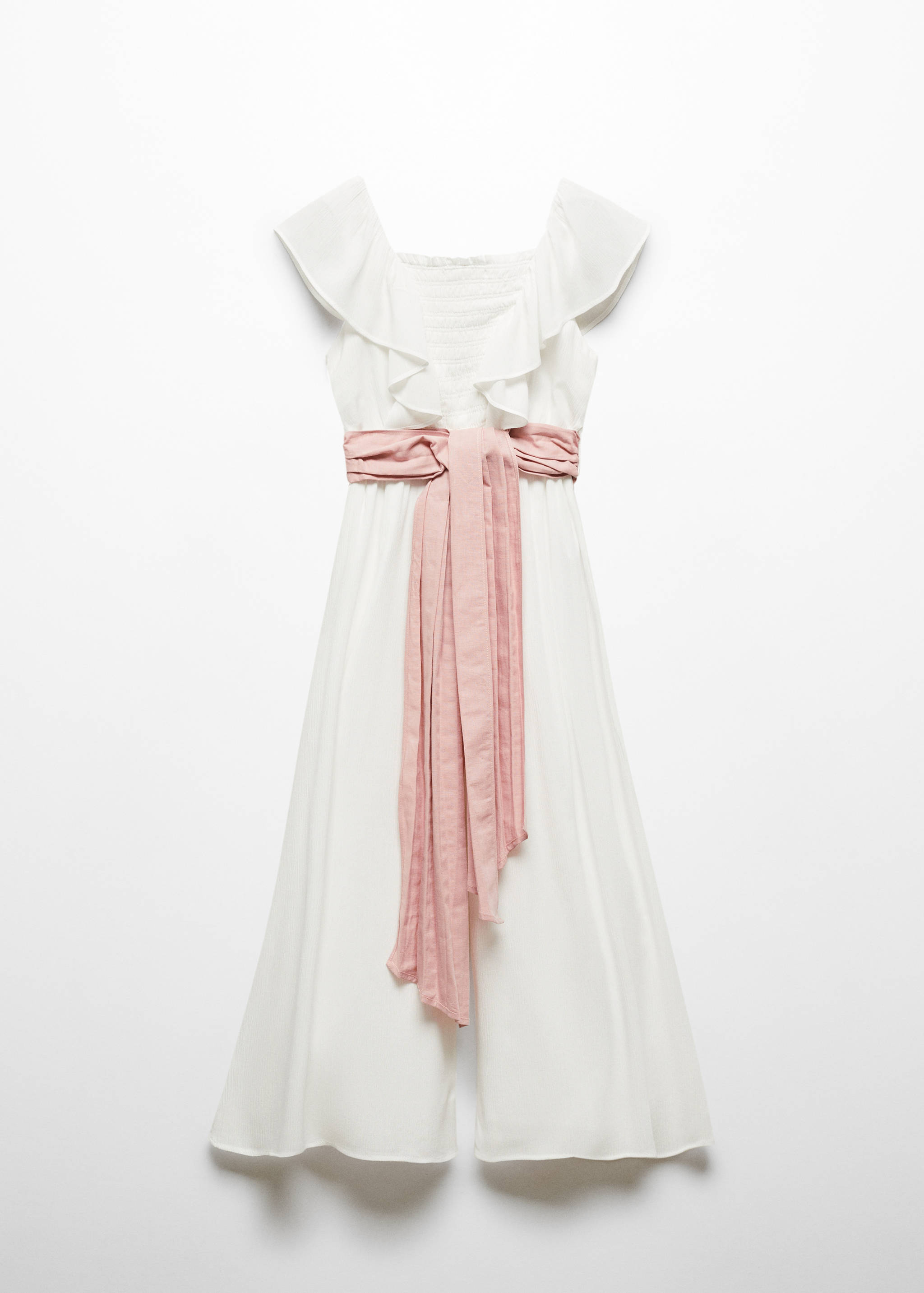 Ruffled detail jumpsuit - Reverse of the article