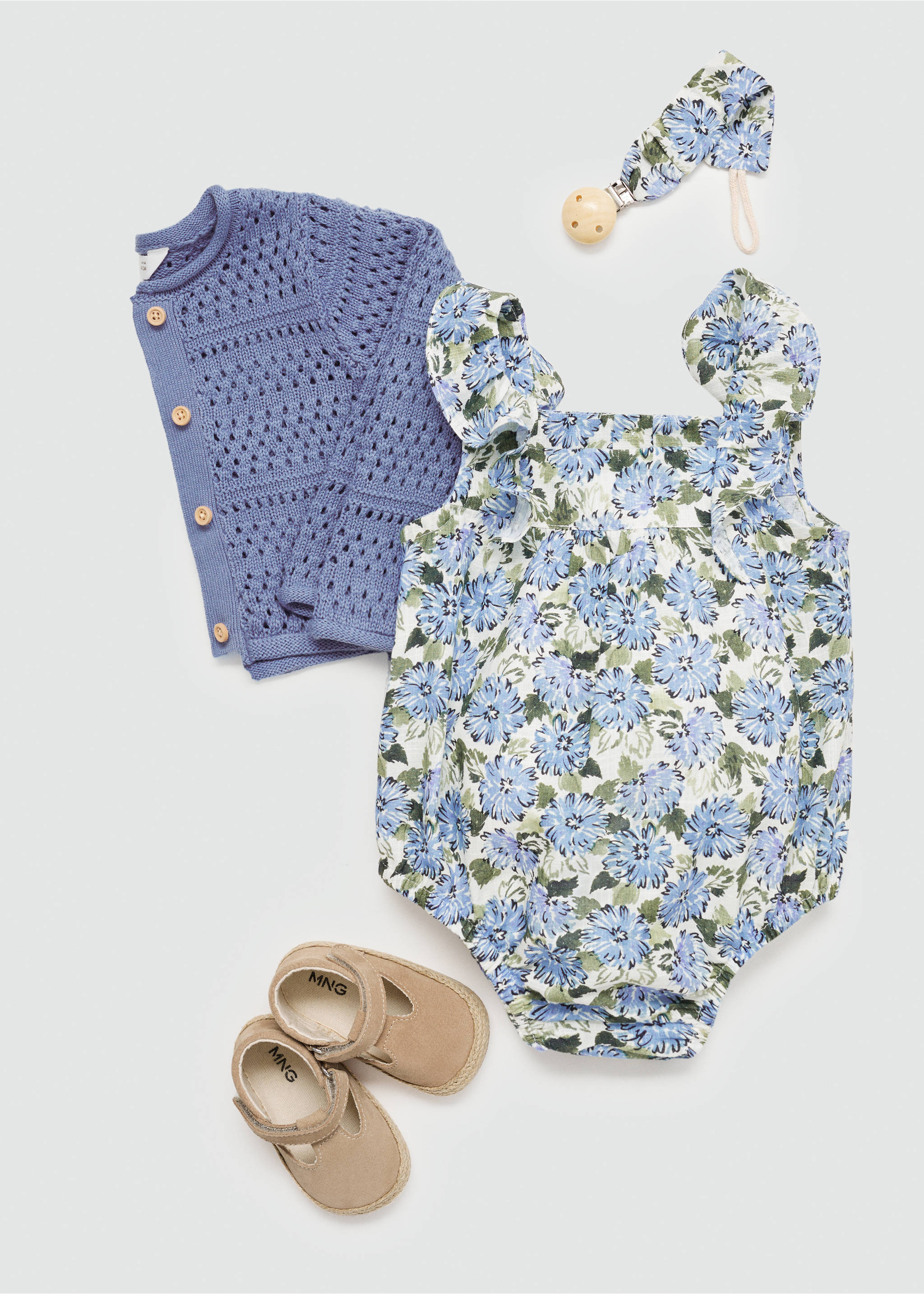 Leather ankle boots - Details of the article 5, Sand. Ref: 67043700-00.