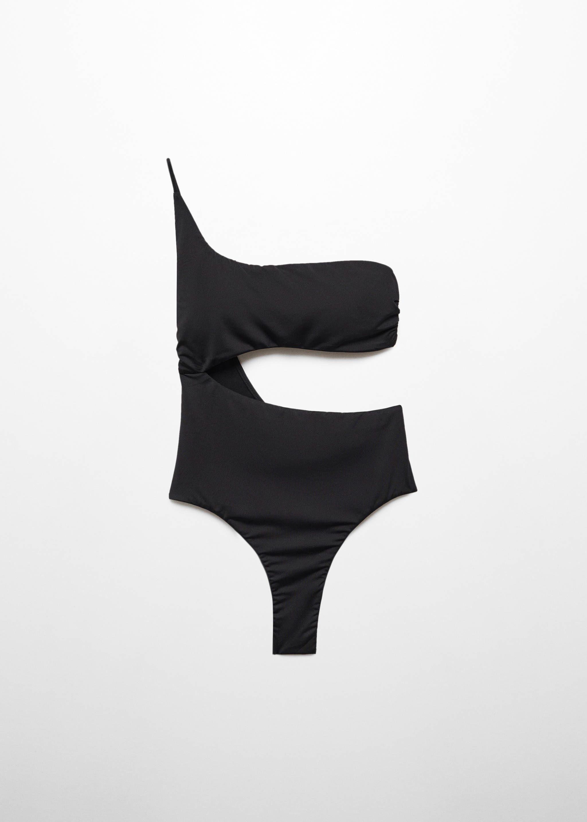 Swimsuit with asymmetrical opening - Article without model