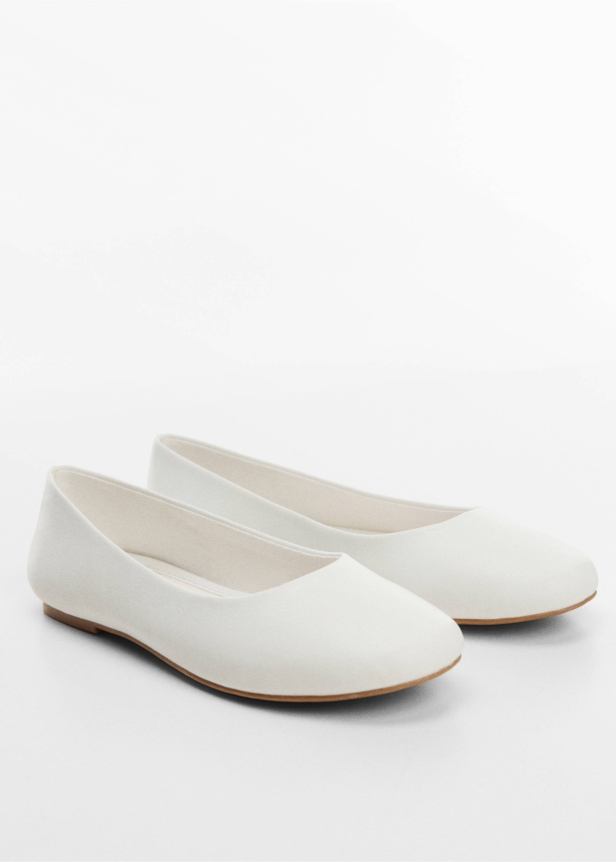 Basic ballerina - Medium plane, White. Ref: 67044017-00.