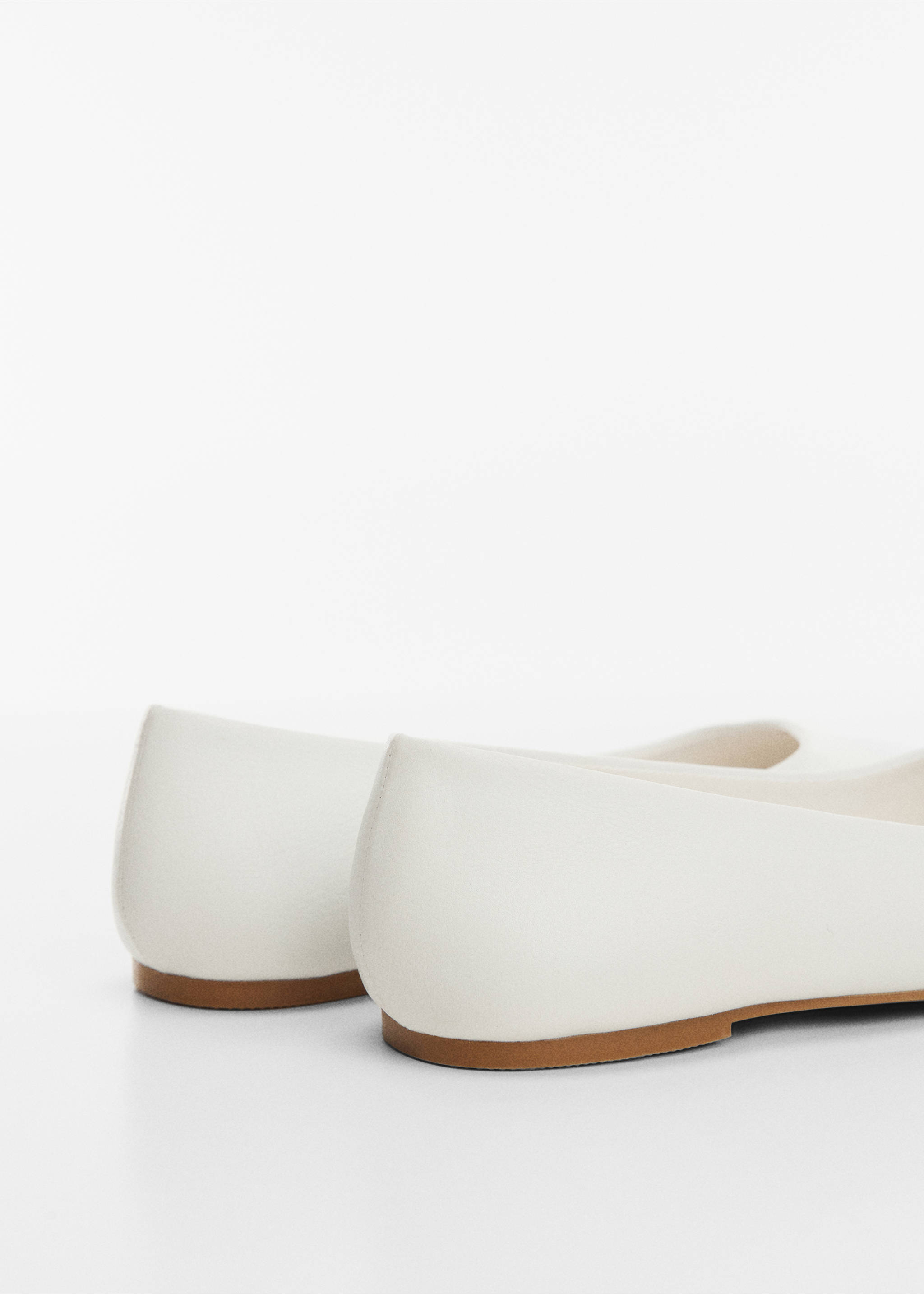 Basic ballerina - Details of the article 1, White. Ref: 67044017-00.
