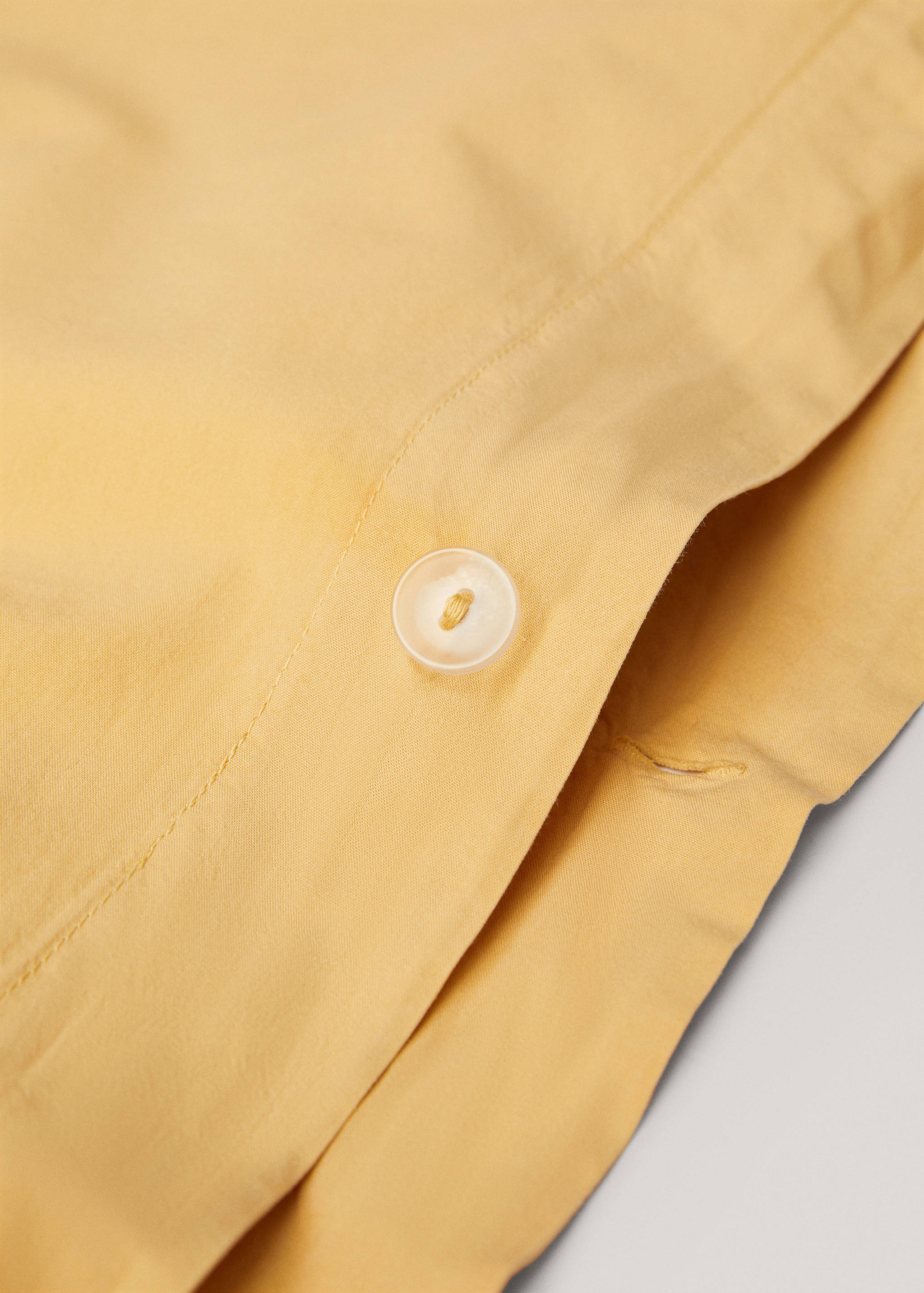 Washed cotton duvet cover for single bed - Details of the article 1