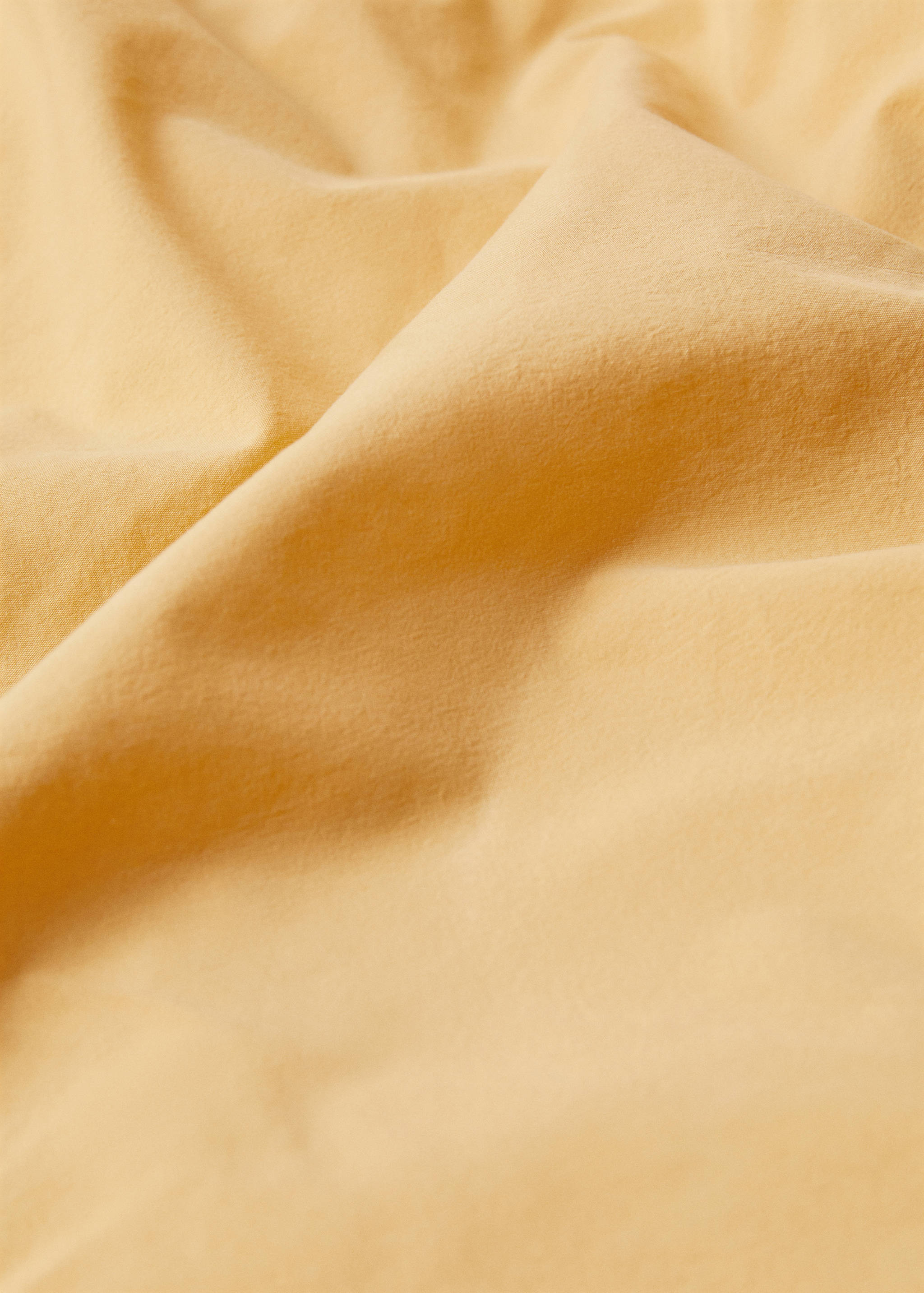 Washed cotton duvet cover for single bed - Details of the article 2