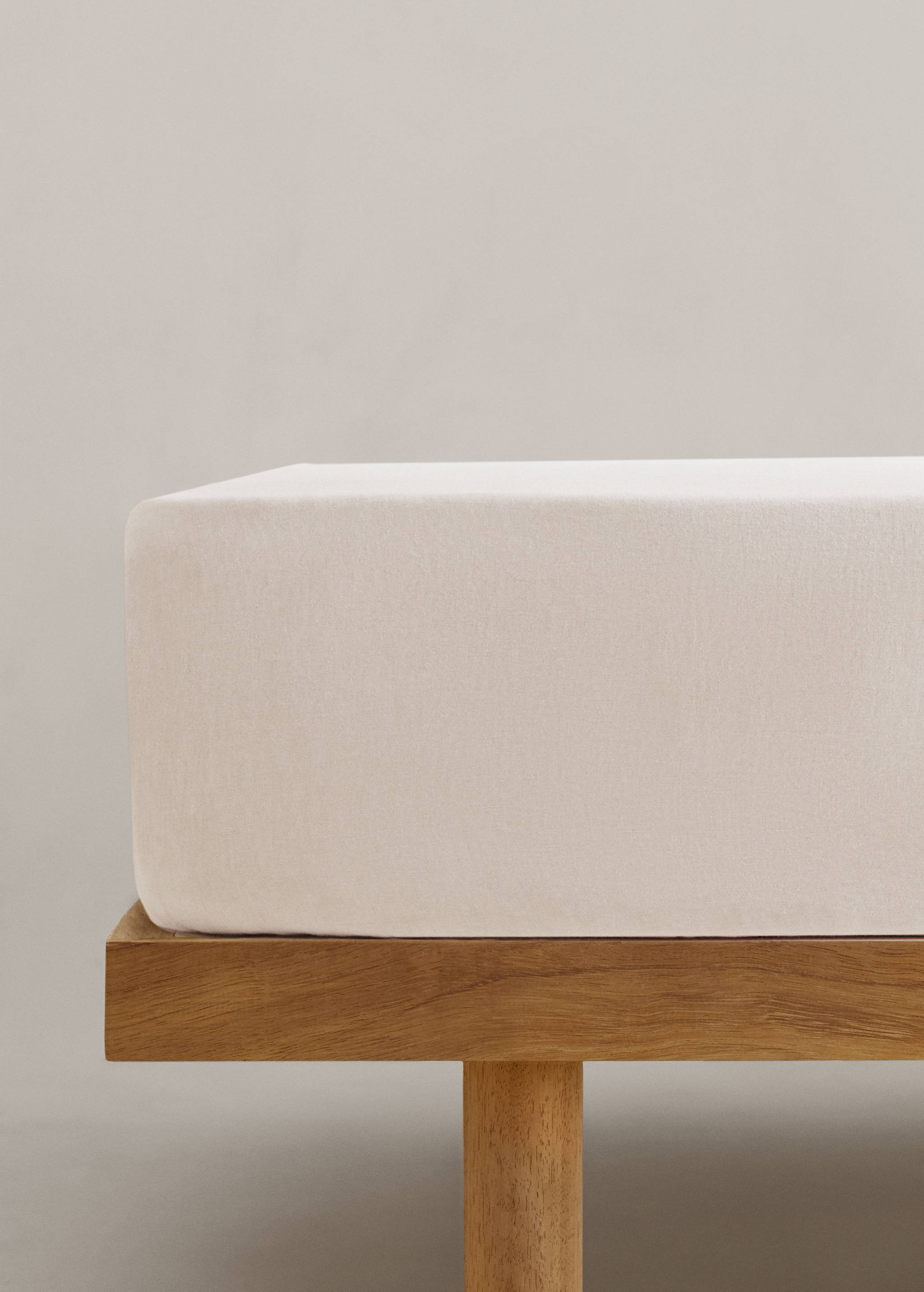 100% linen fitted sheet for single bed - Article without model