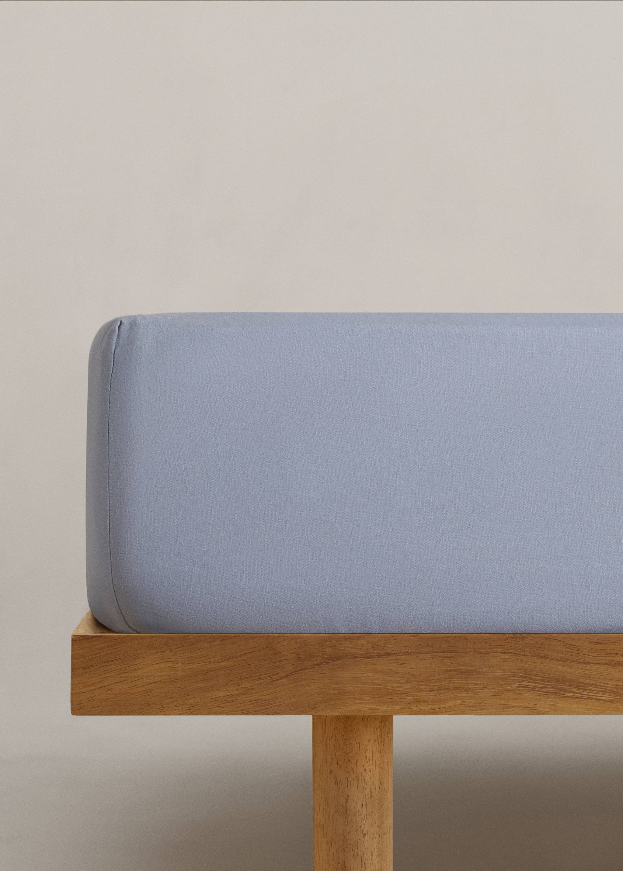 100% linen fitted sheet for single bed - Article without model