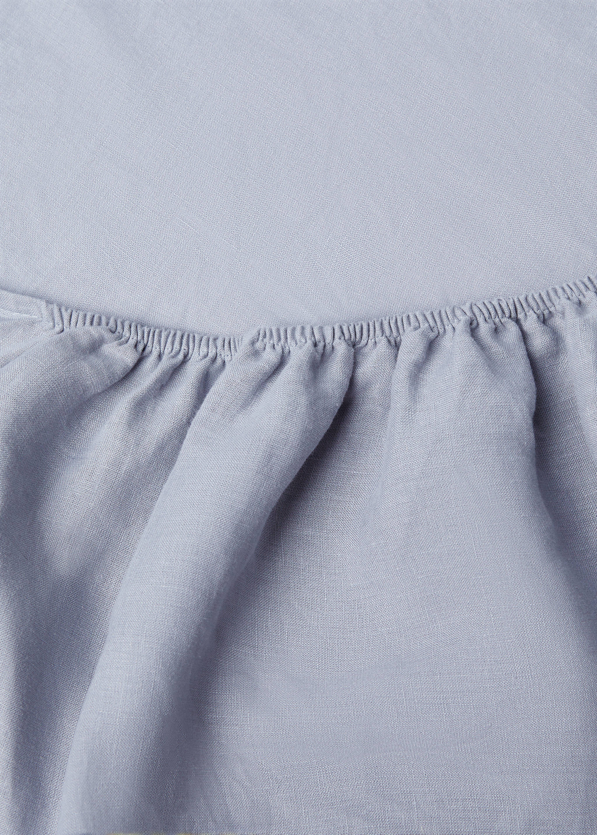 100% linen fitted sheet for single bed - Details of the article 3