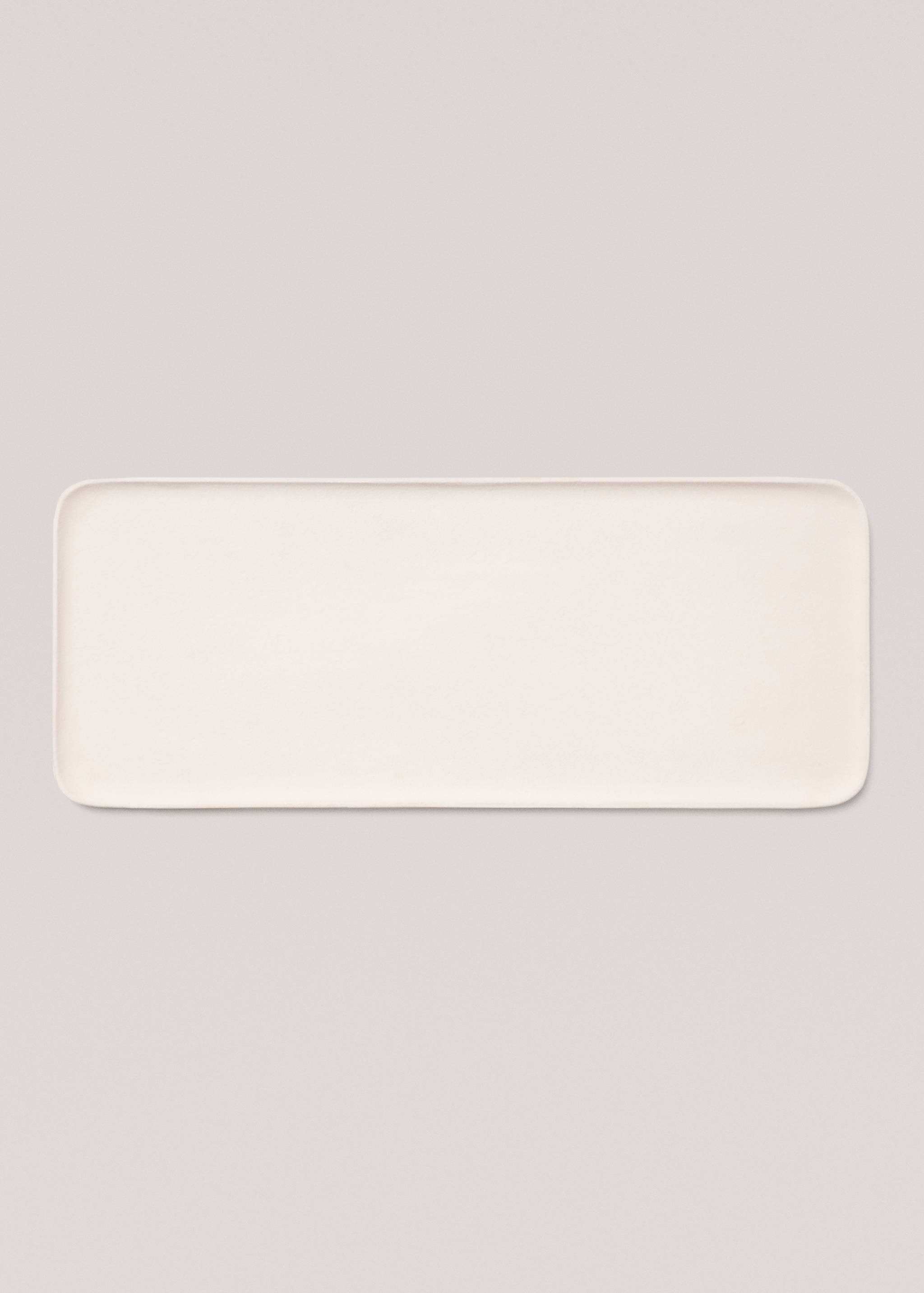 Rectangular metal tray 49.5x20cm - Article without model