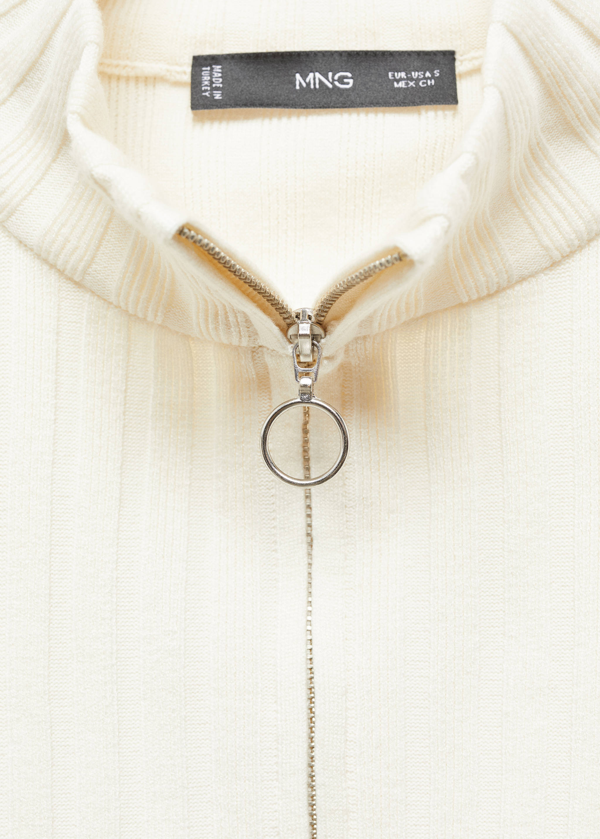 Crop vest met rits - Detail van het artikel 8