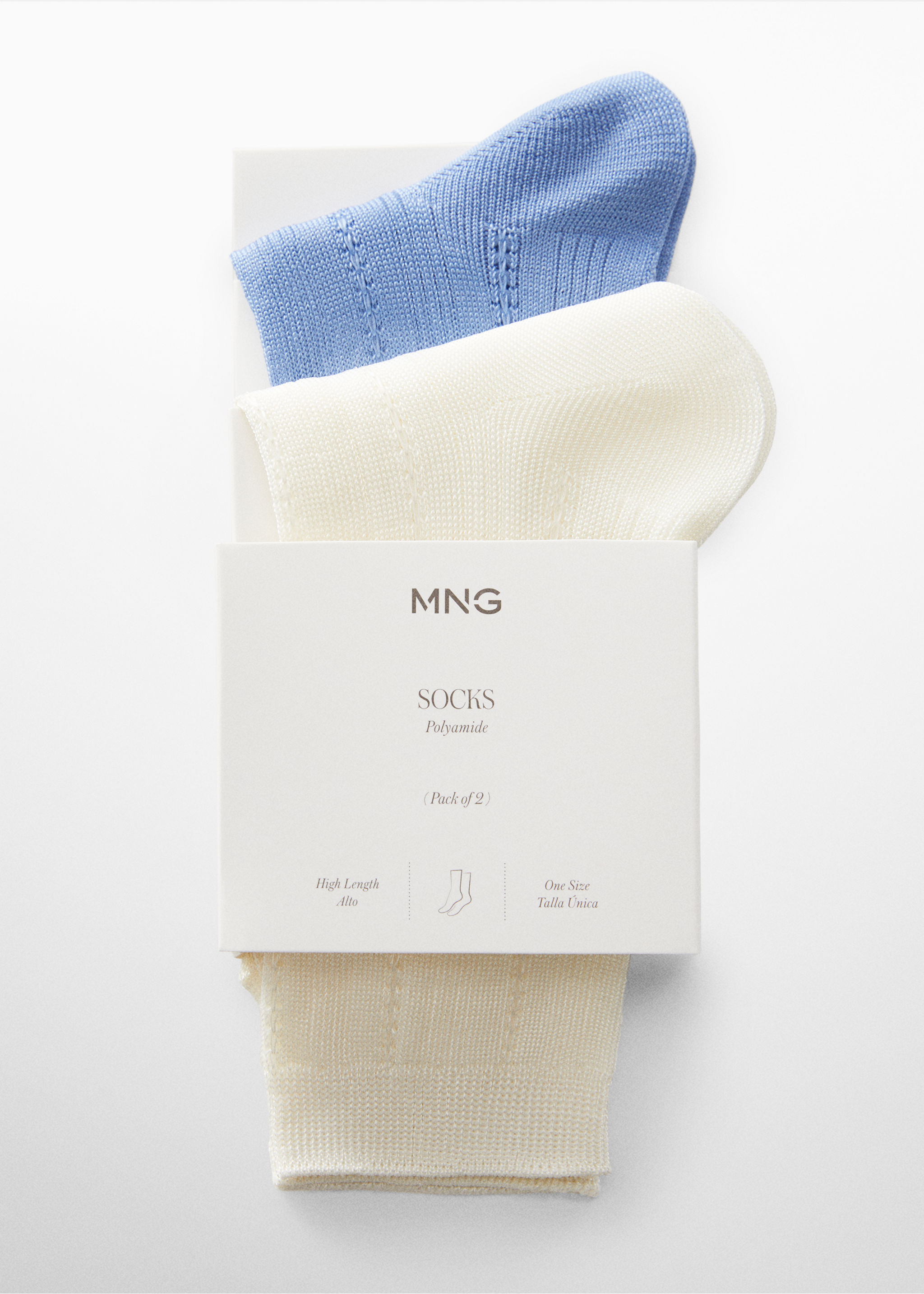 Pack 2 paires de chaussettes maille - Détail de l'article 1