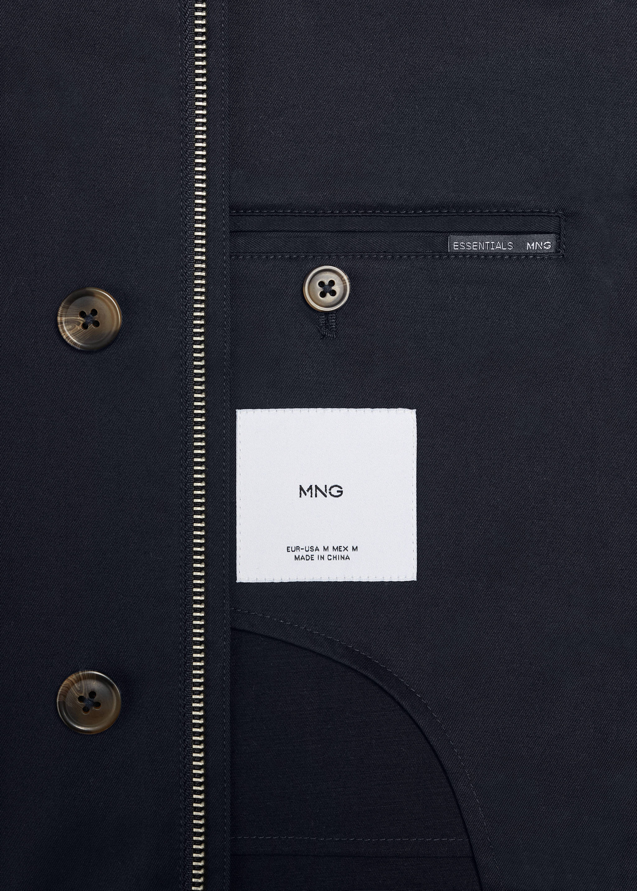 Surchemise coton à poches - Détail de l'article 0