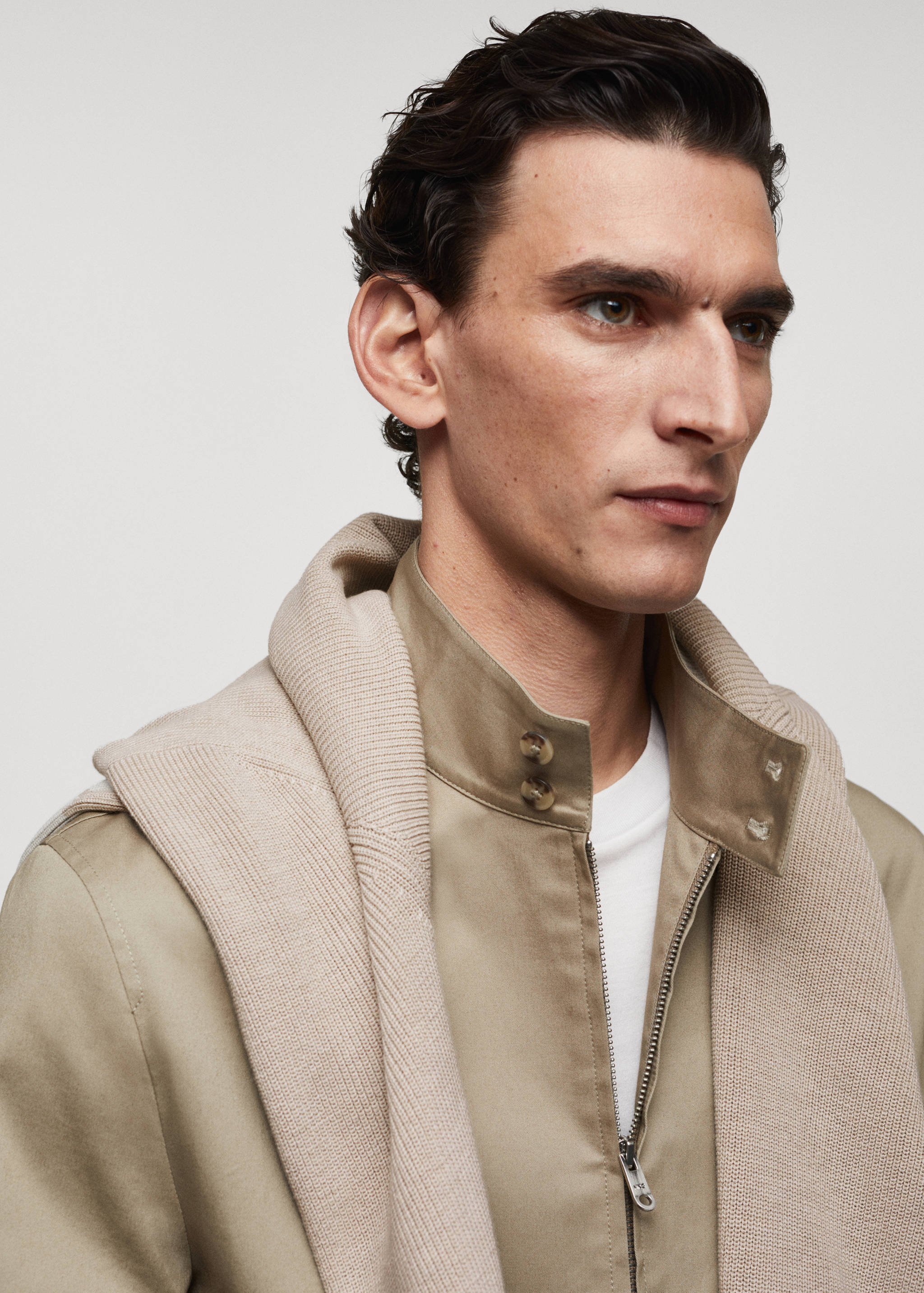 Chaqueta algodón cremallera - Detalle del artículo 1